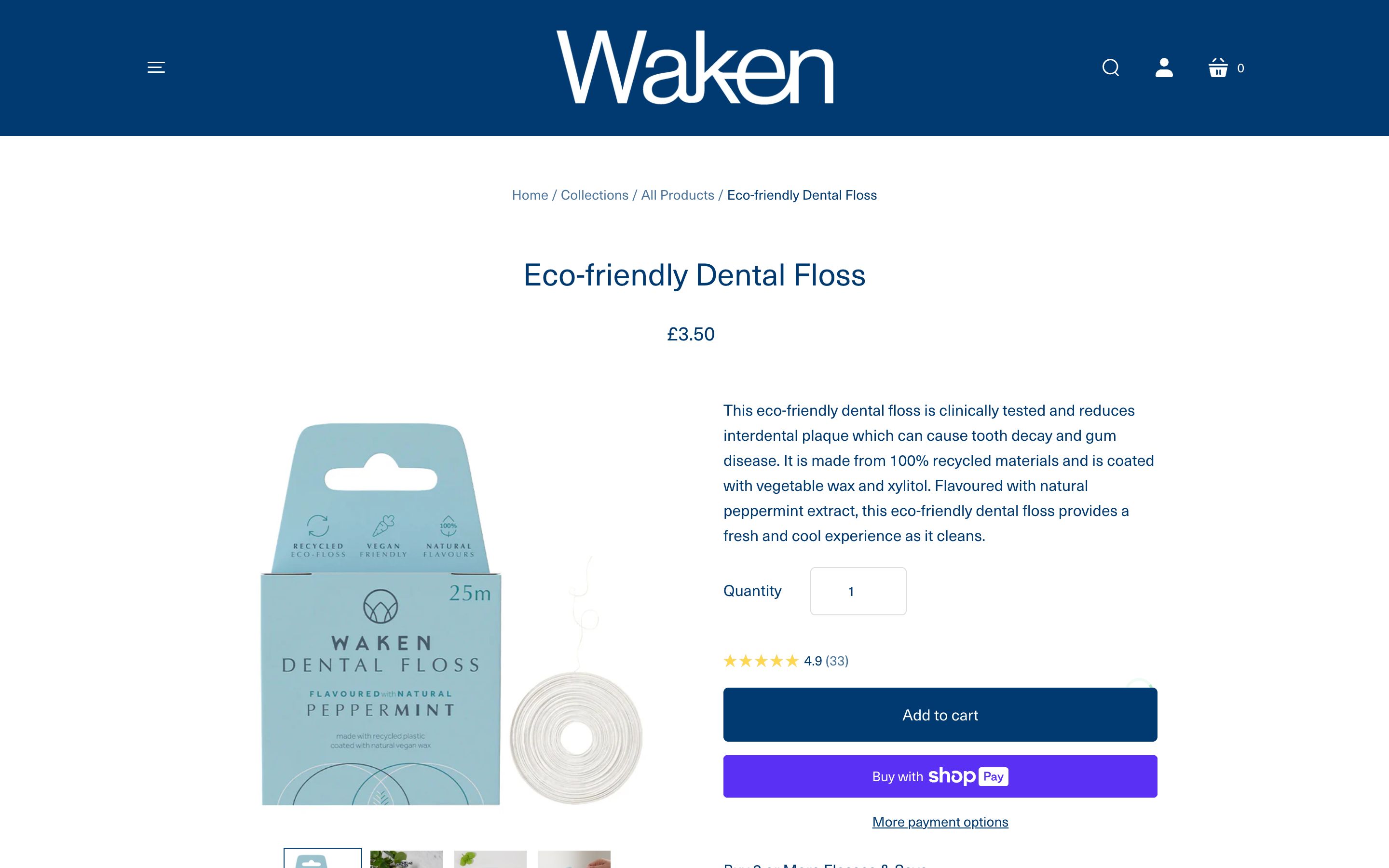 Waken care - Health Care Shopify Store screenshot 6