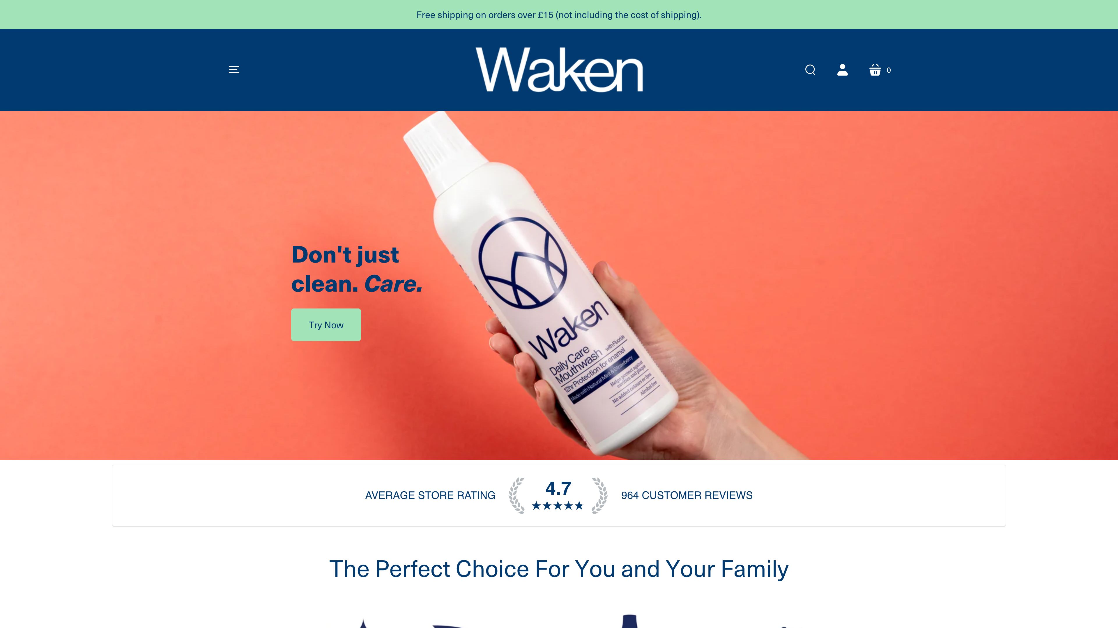 Waken care - Health Care Shopify Store screenshot 7