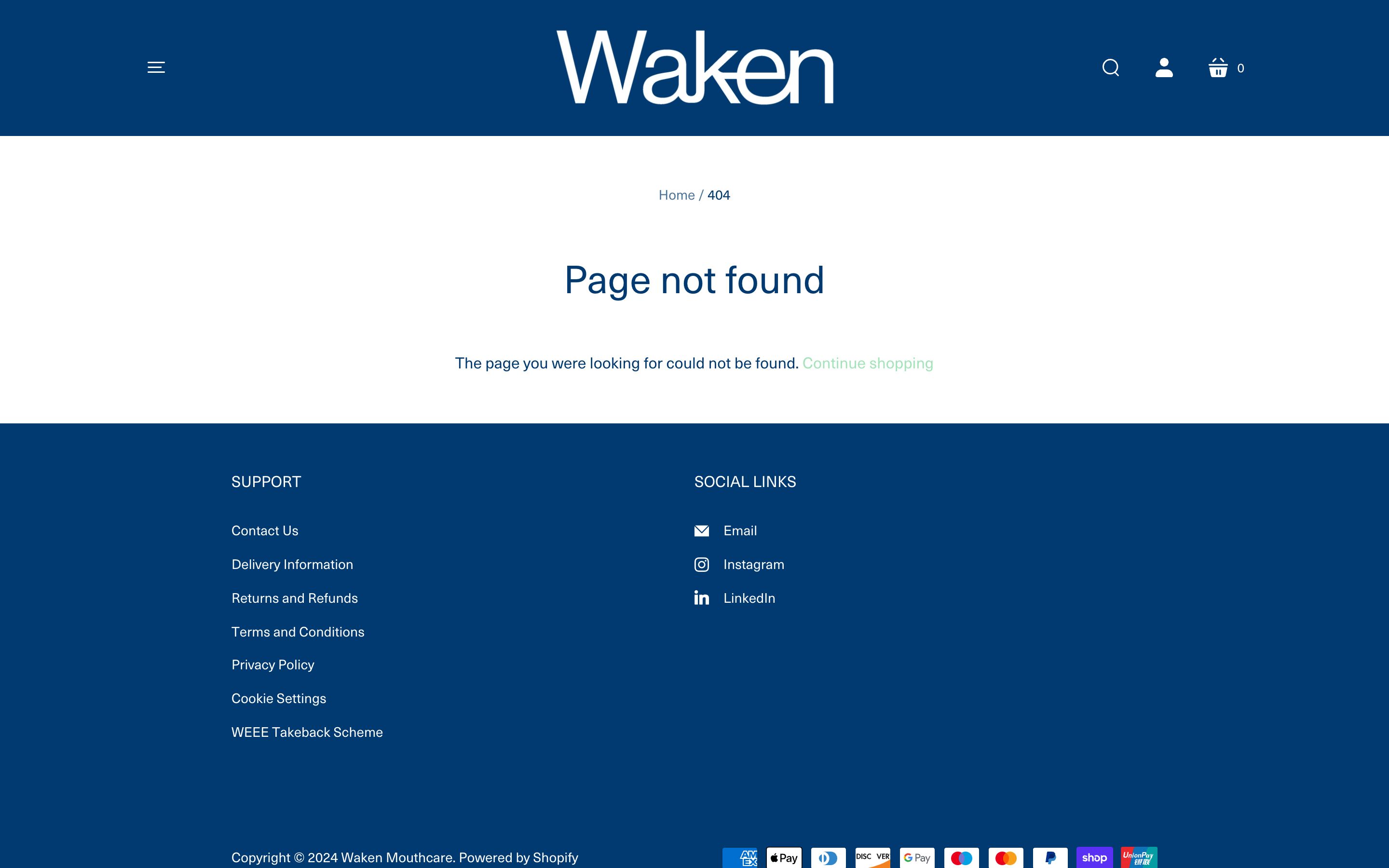 Waken care - Health Care Shopify Store screenshot 3