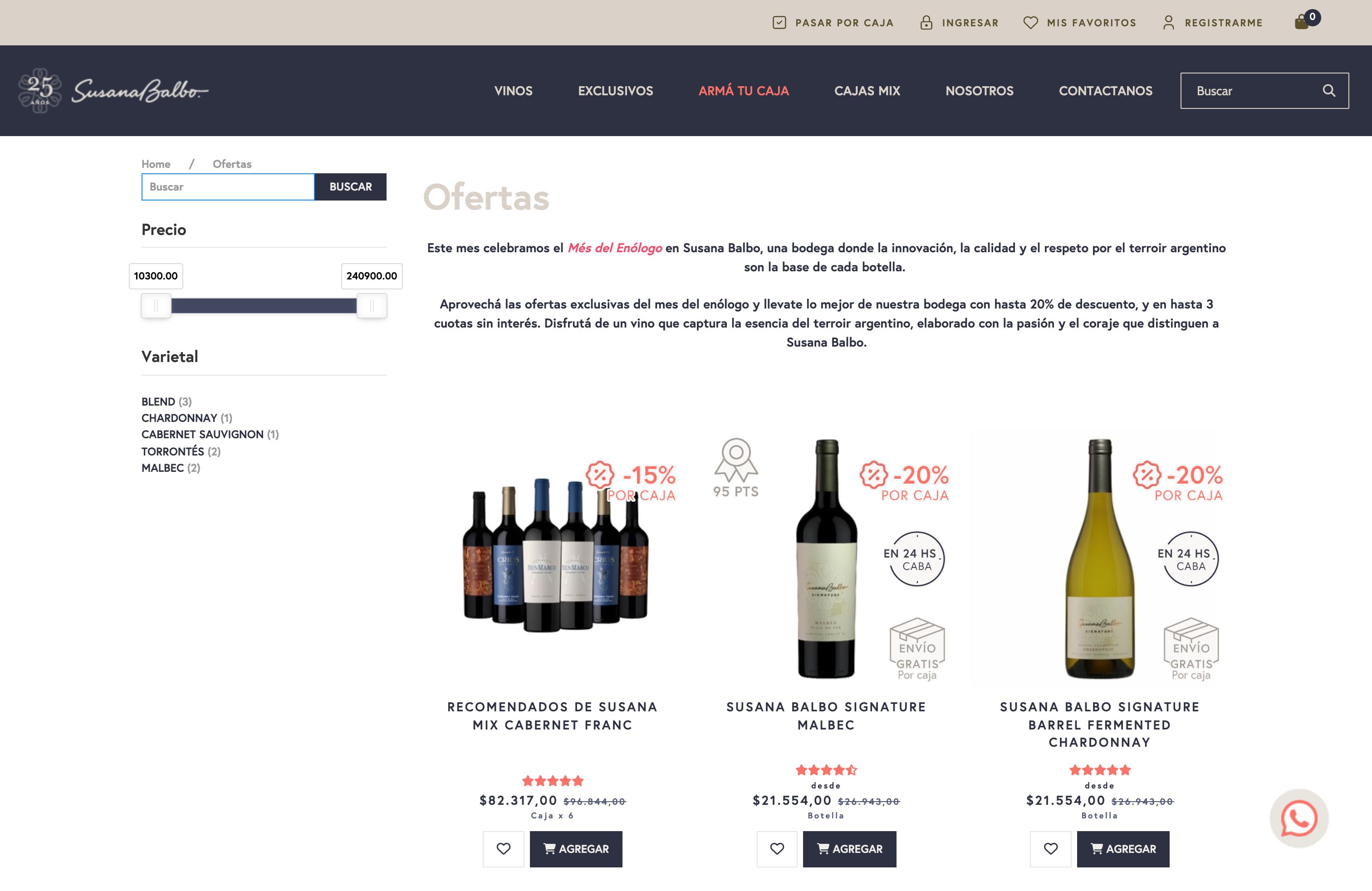Bodega Susana Balbo Wines screenshot 5