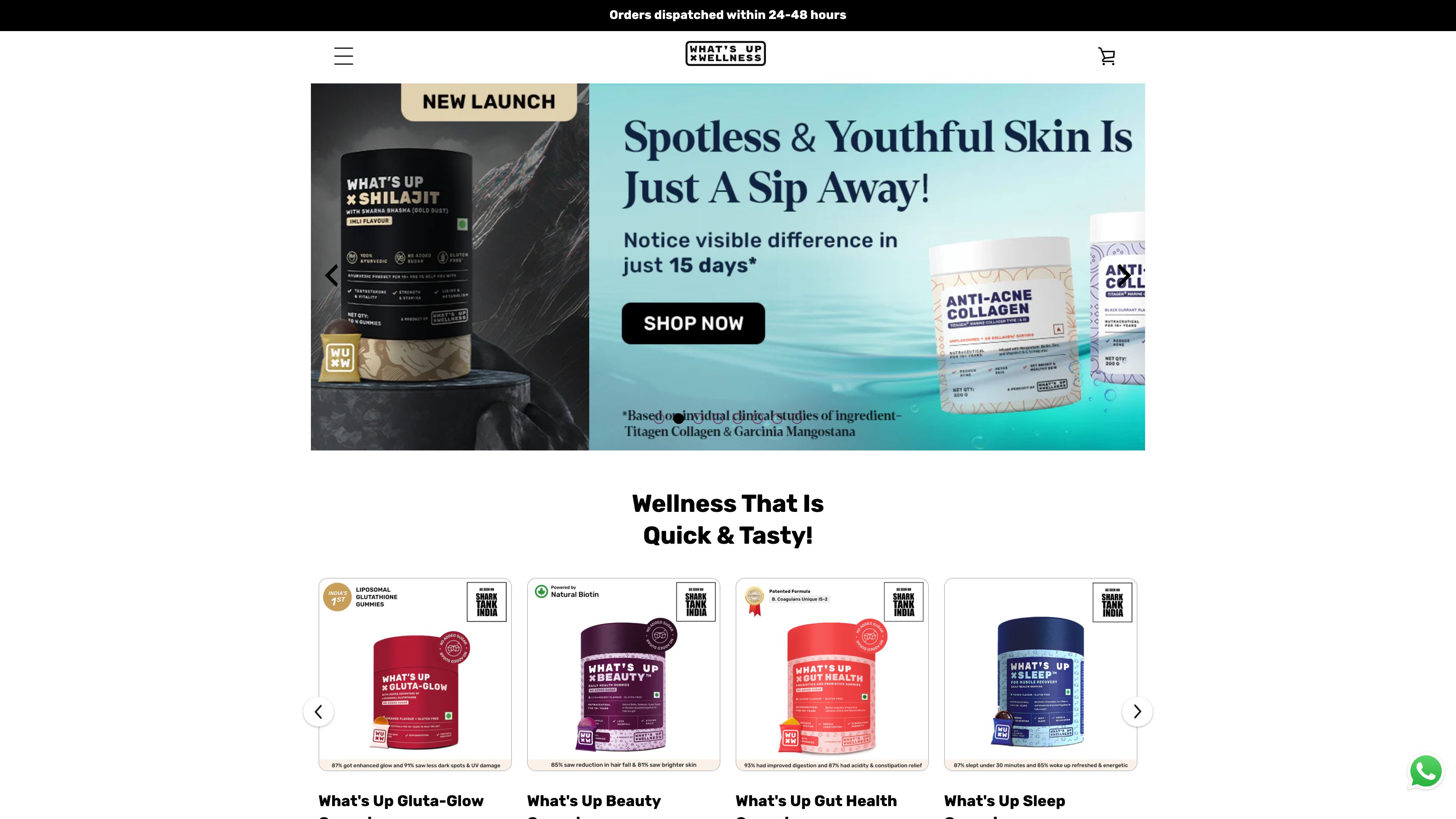 Whatsup Wellness | Heath Gummies Online screenshot 5