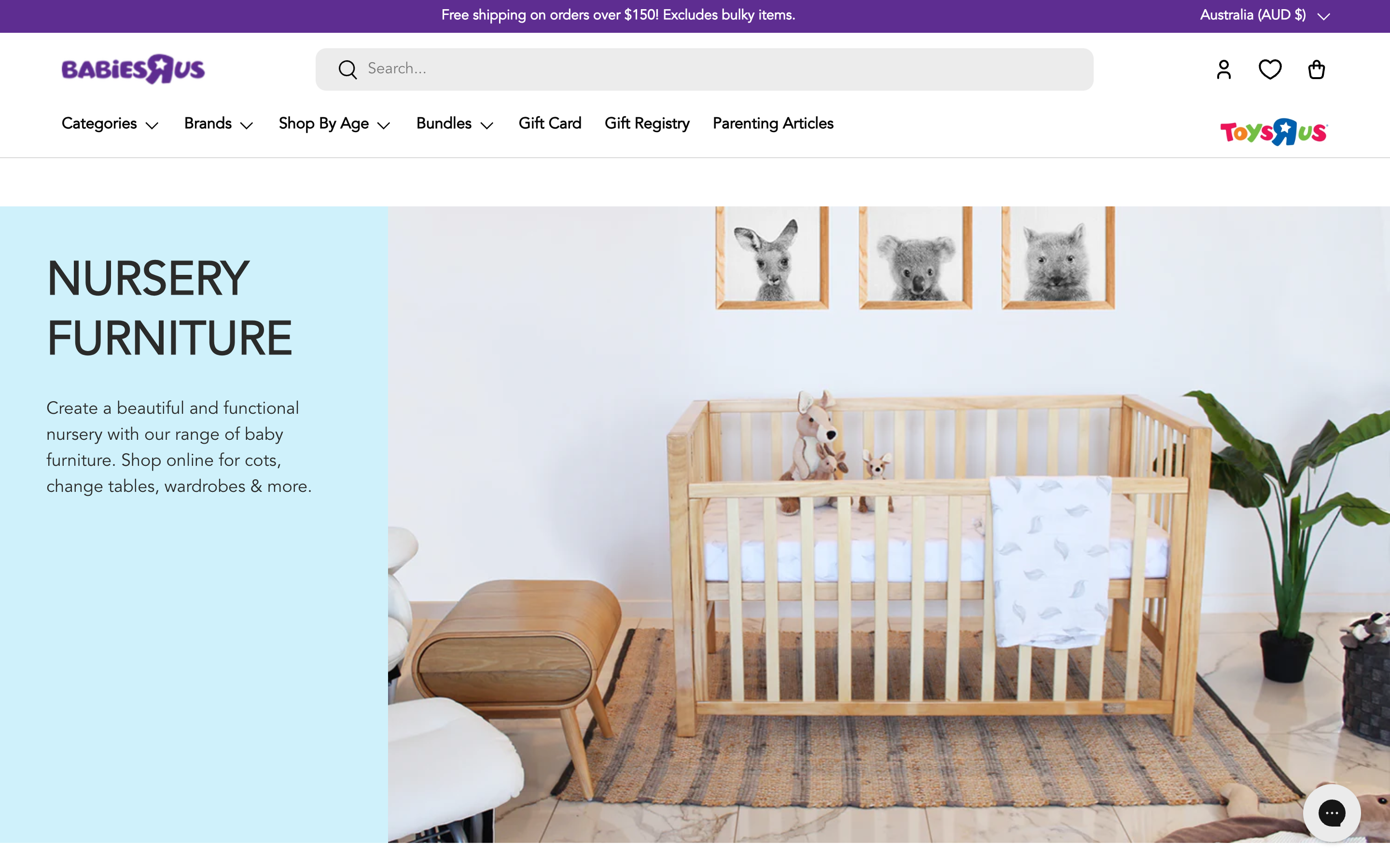 Babies R Us Migration and Store Redesign screenshot