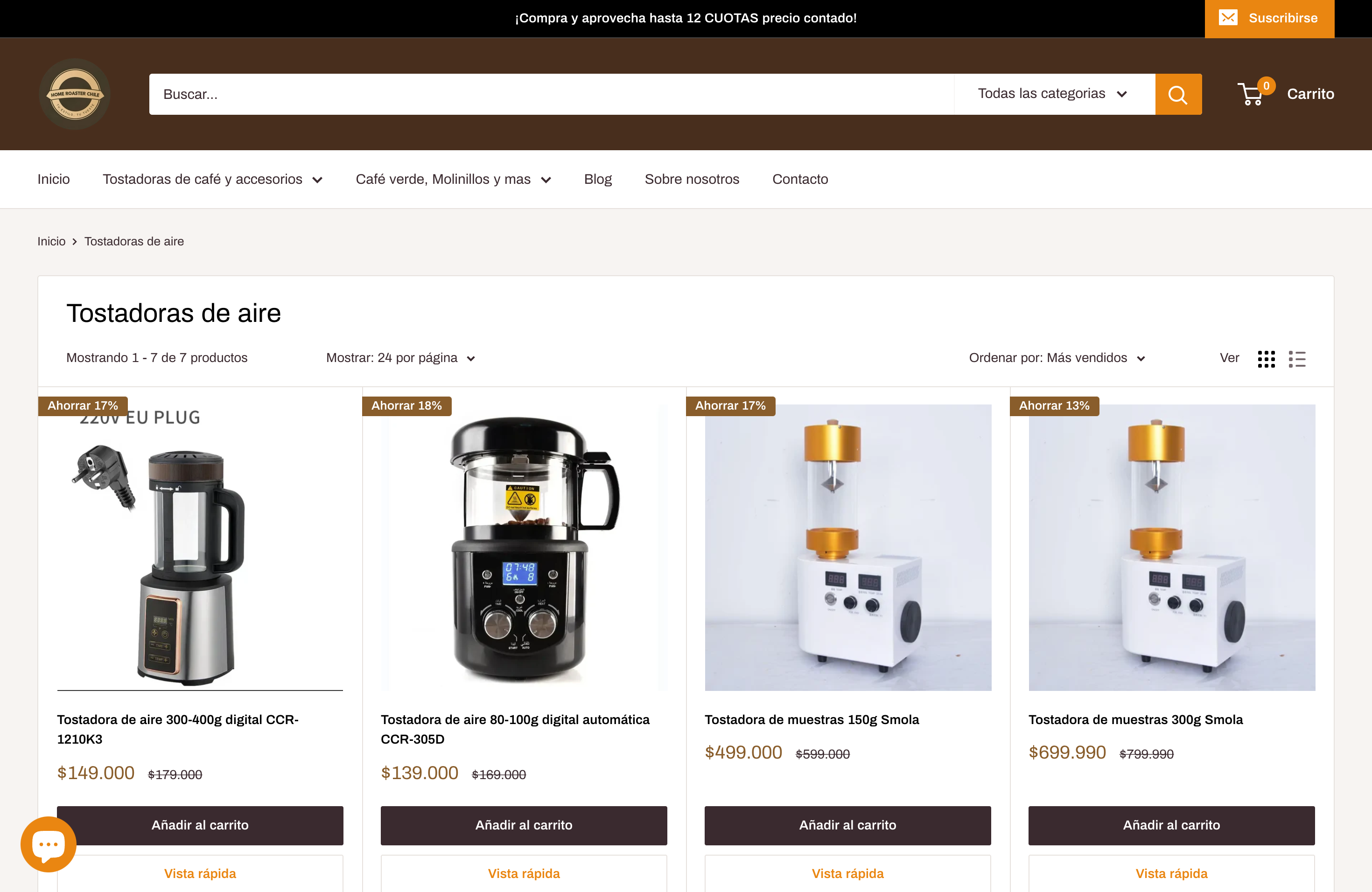 home roaster chile screenshot 3