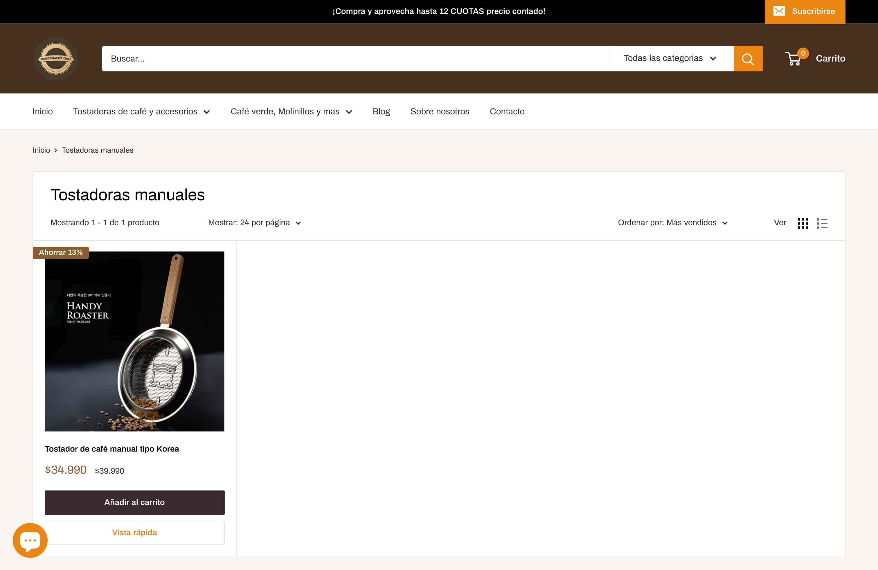 home roaster chile screenshot 2