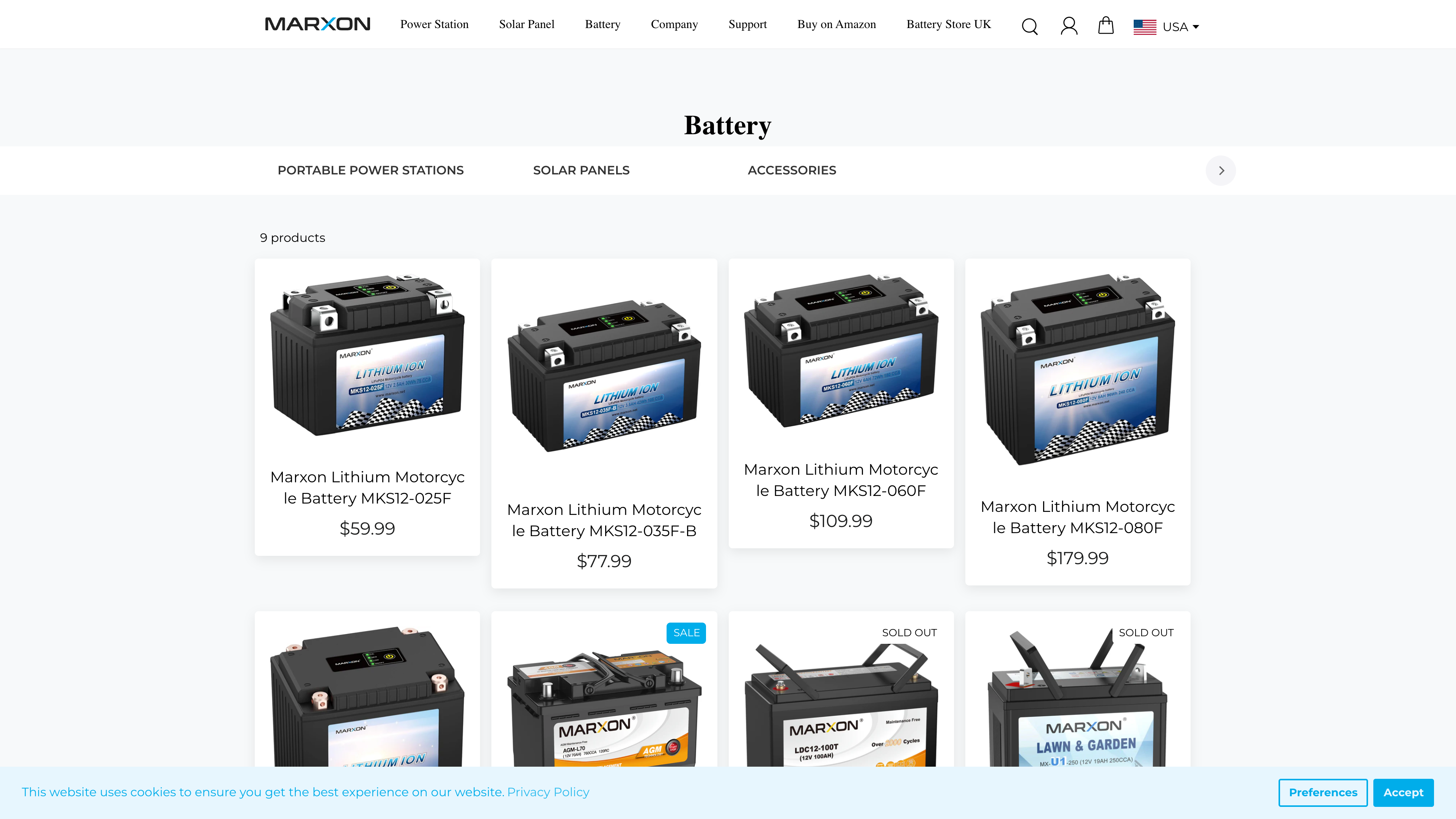 Marxon theme customization screenshot 3