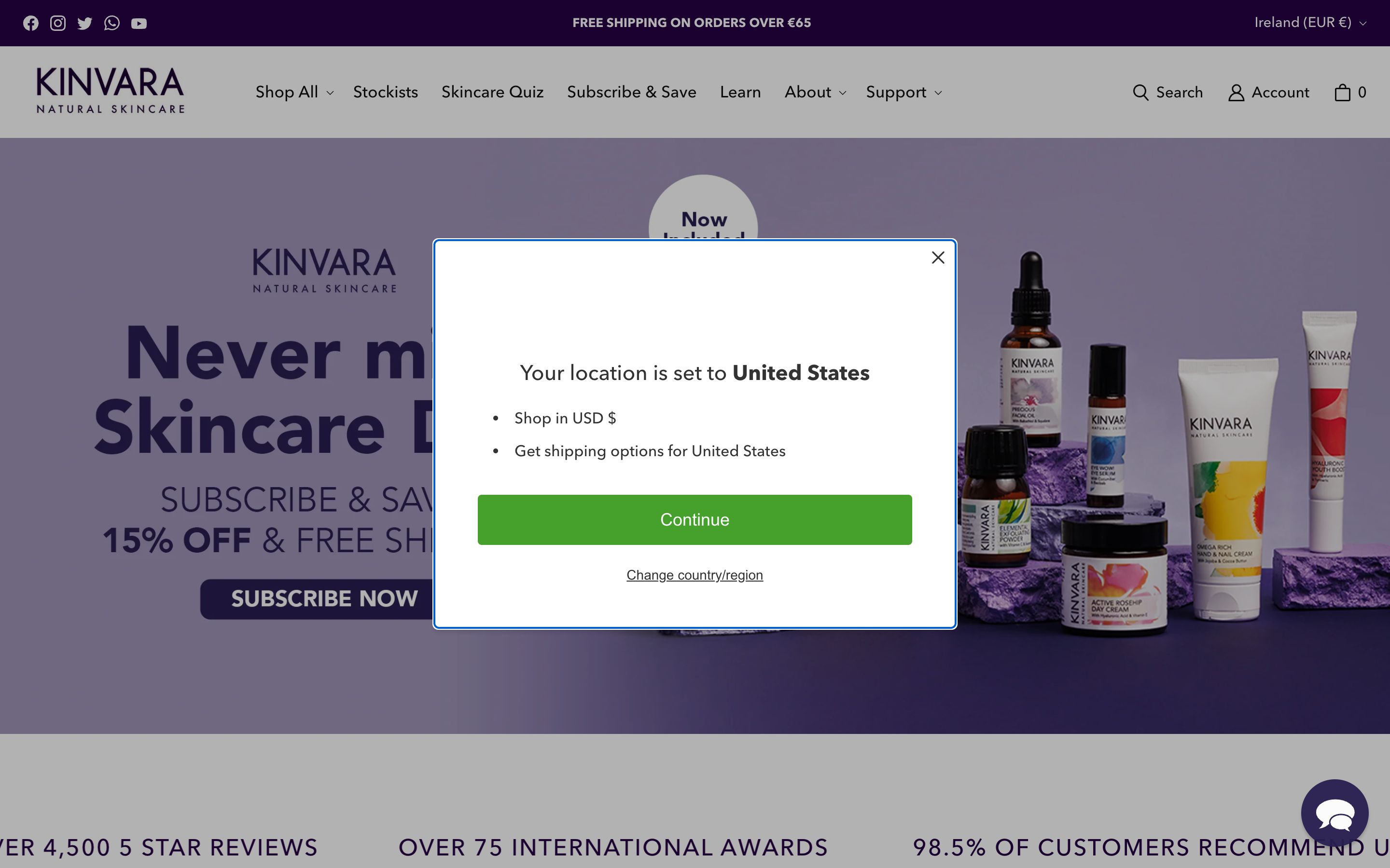 Kinvara Skincare screenshot 7