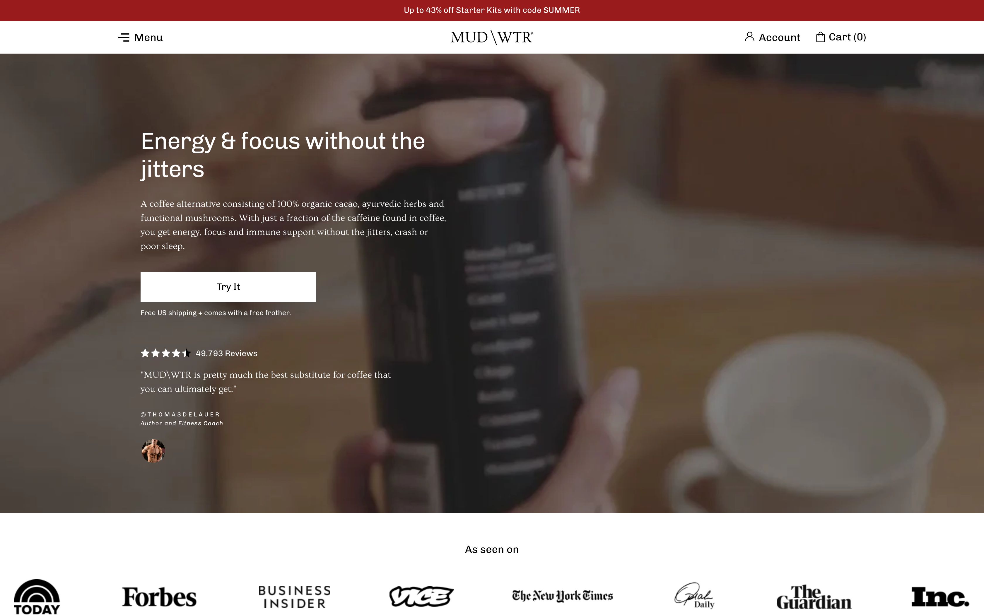 MUD\WTR screenshot 4