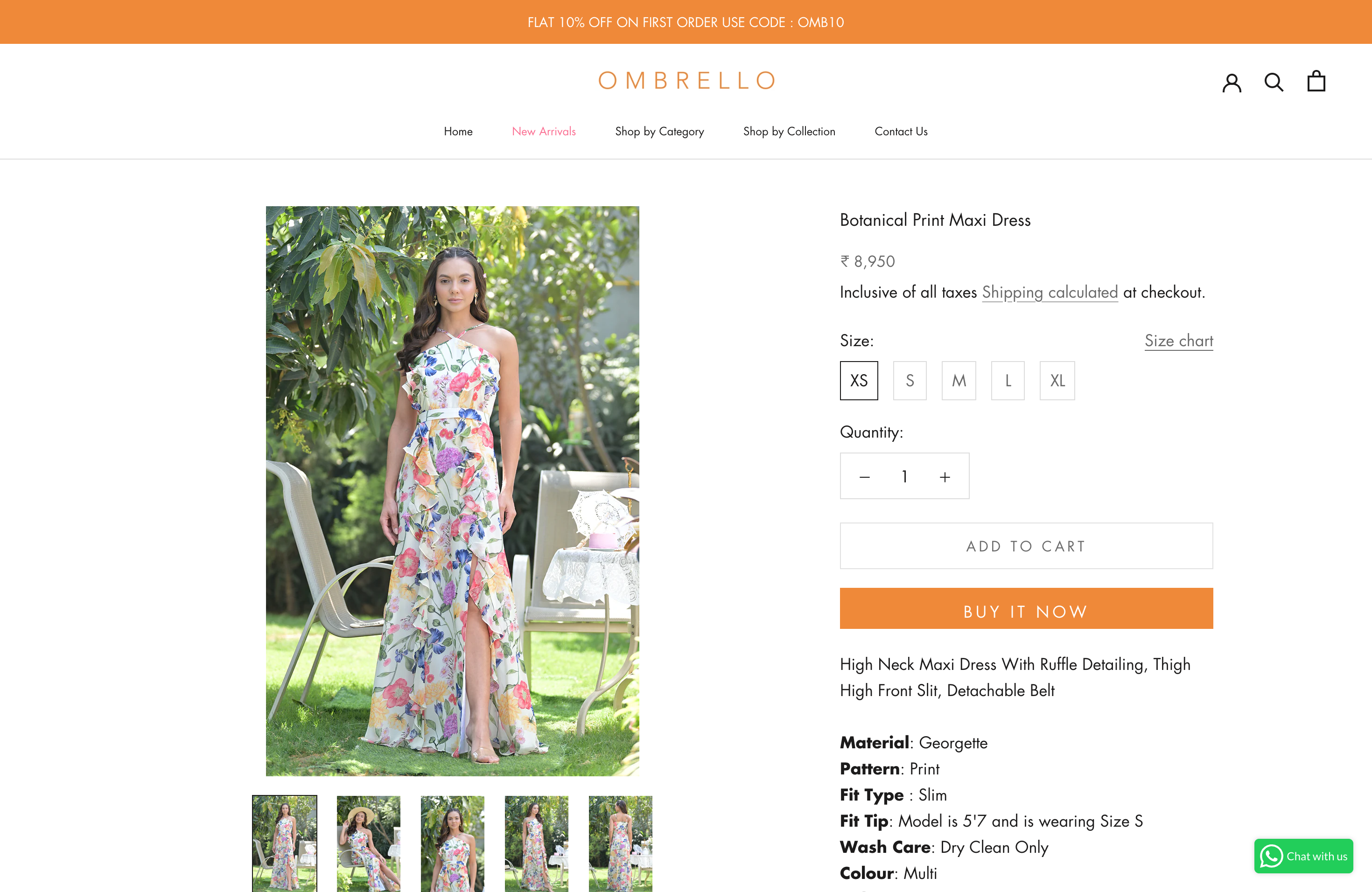 Ombrello Clothing screenshot 4