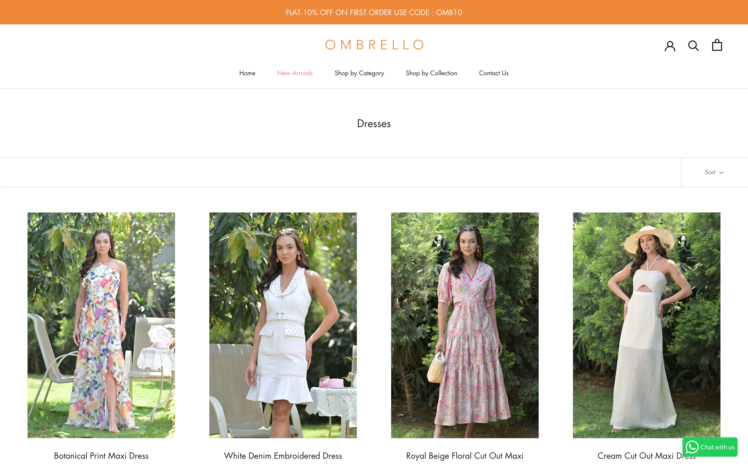Ombrello Clothing screenshot 3