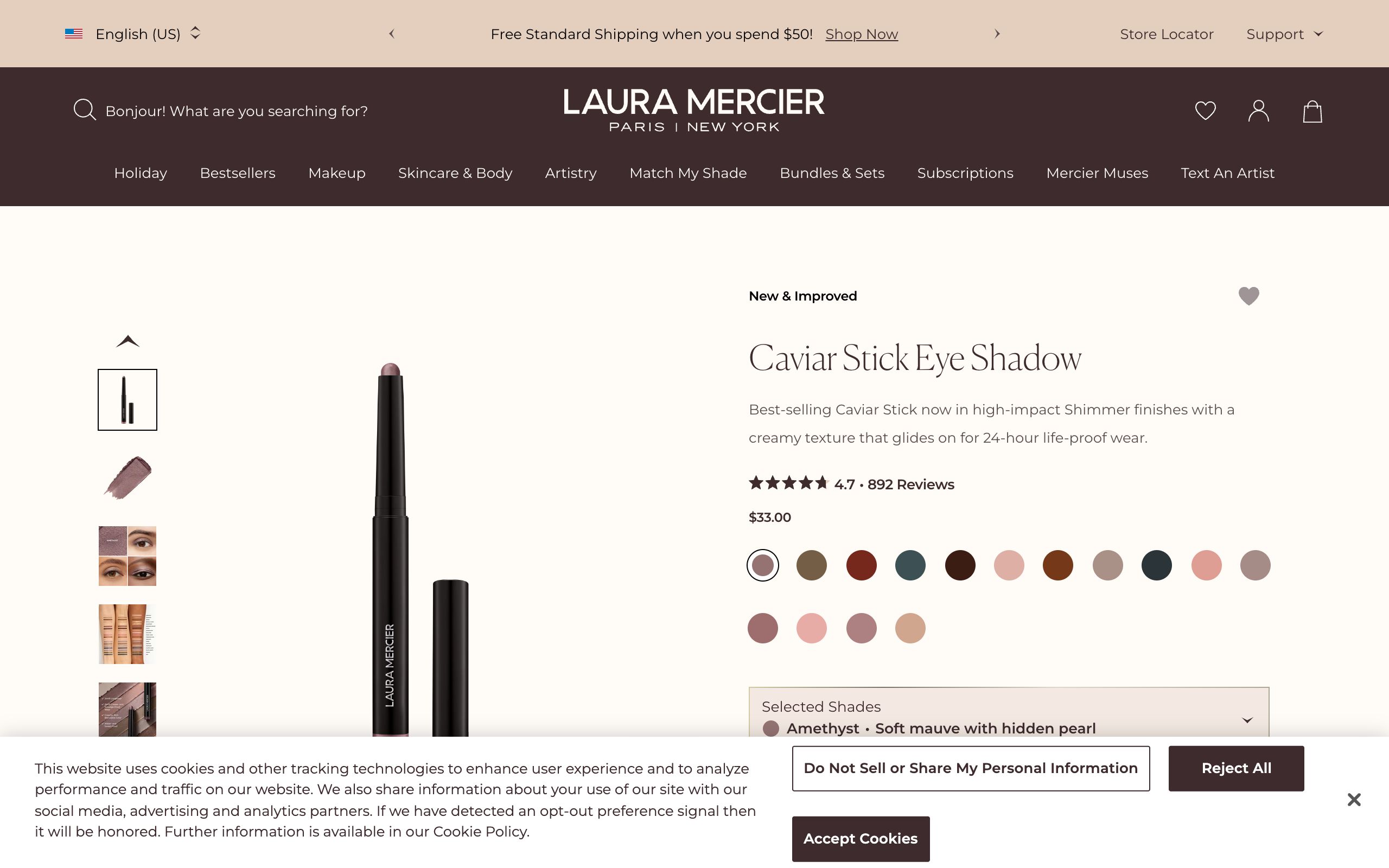 Laura Mercier screenshot 3