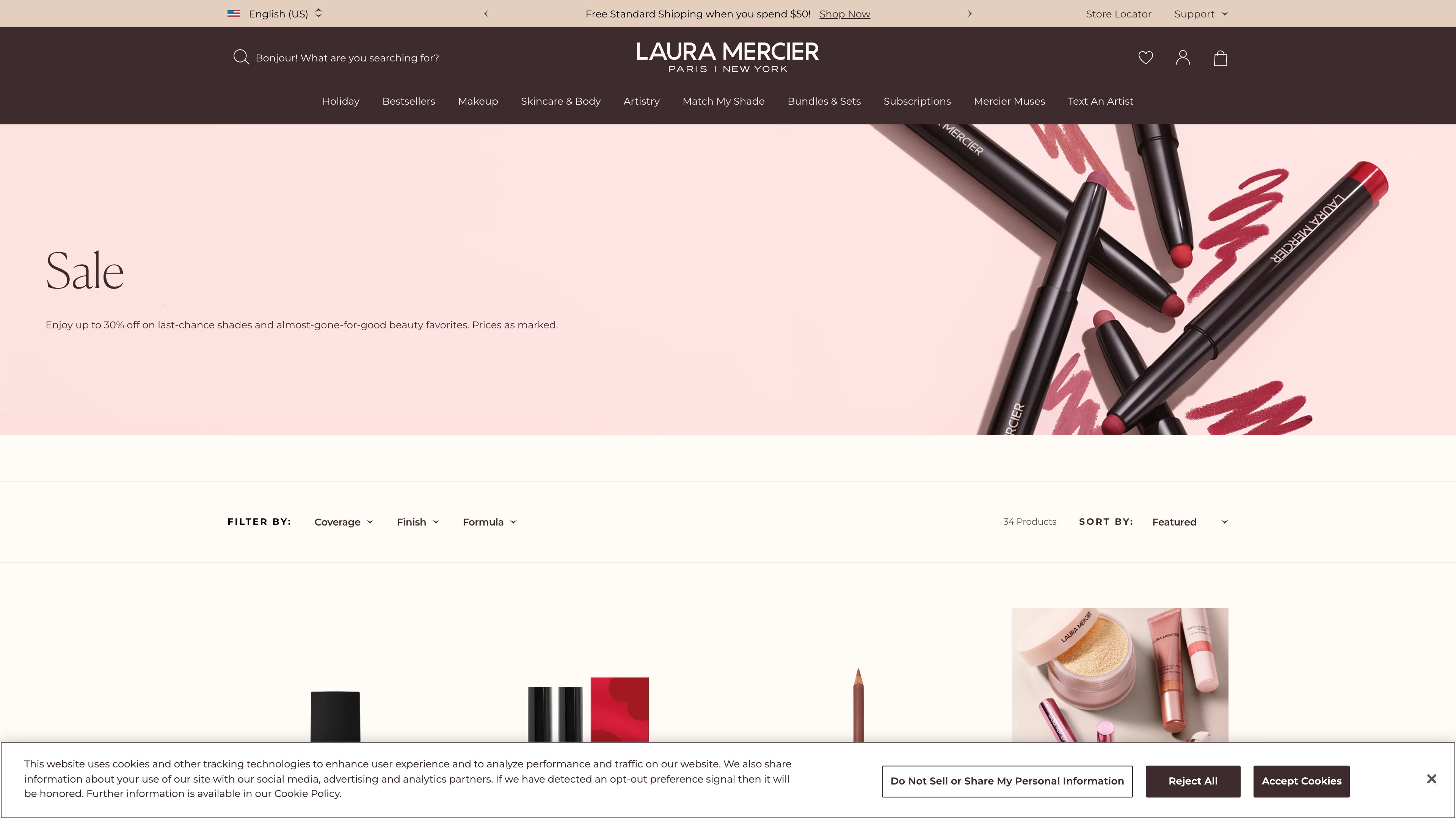 Laura Mercier screenshot 2