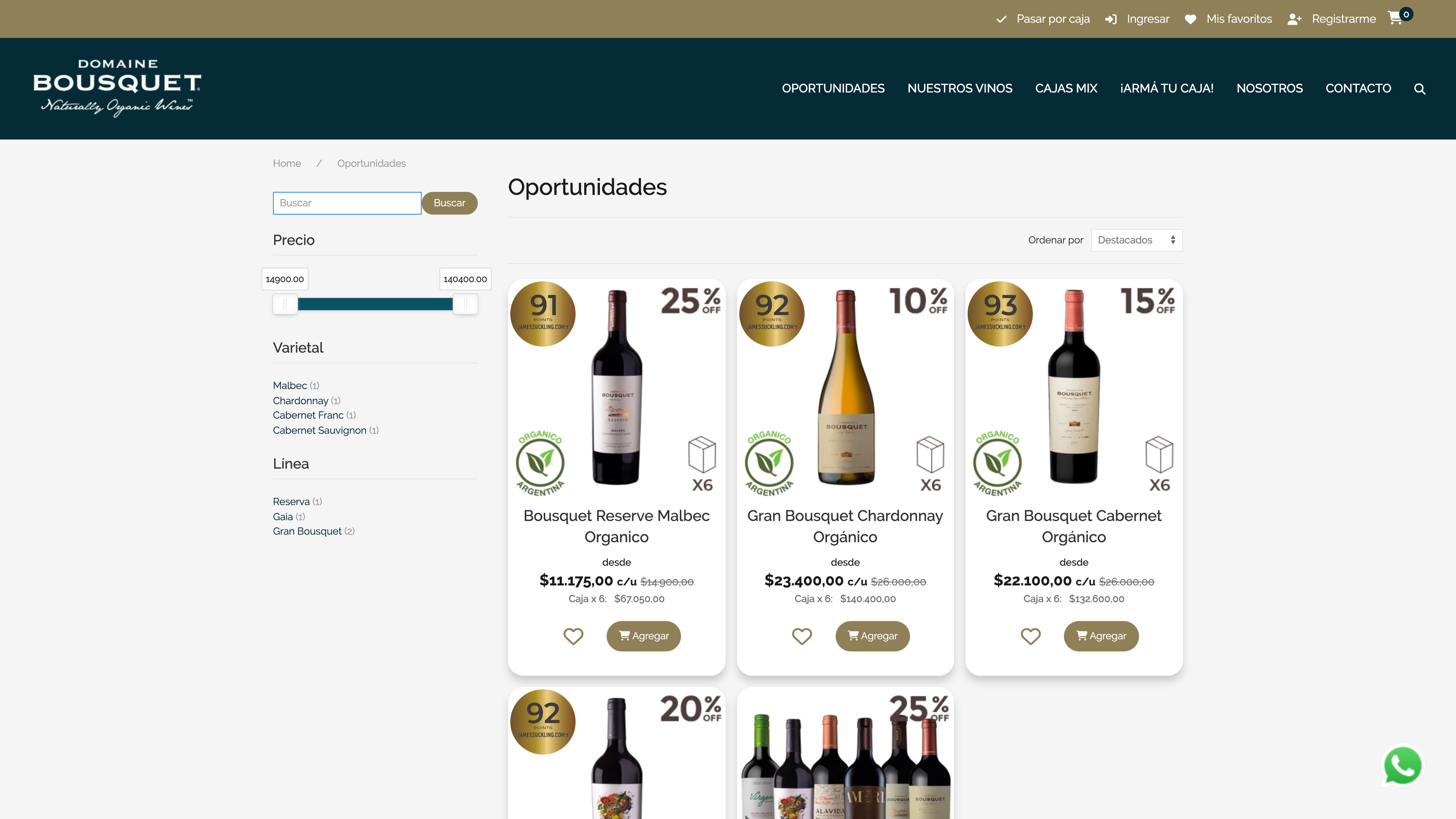 Bodega Domaine Bousquet screenshot 3