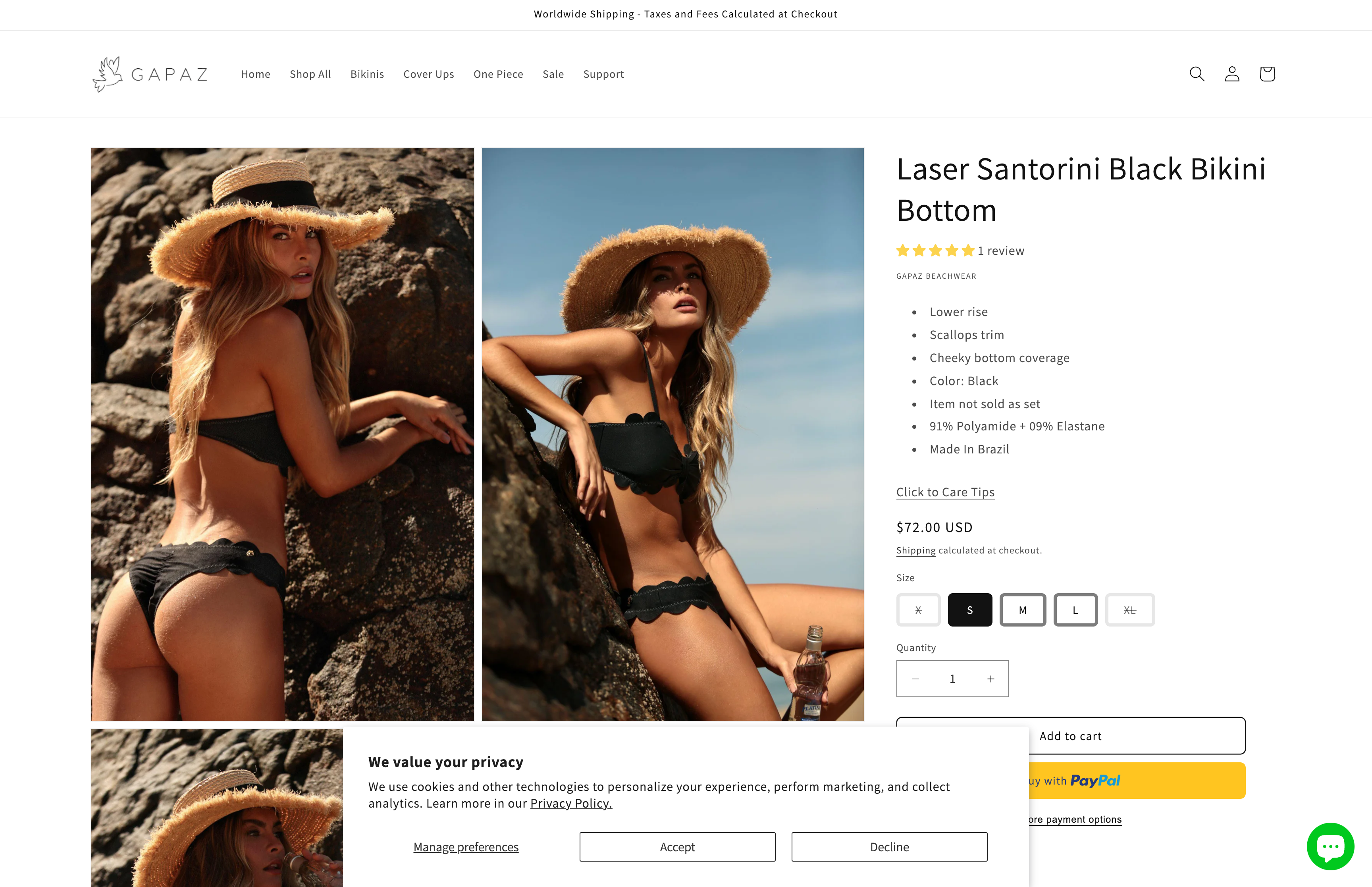 Gapaz Beachwear screenshot 5