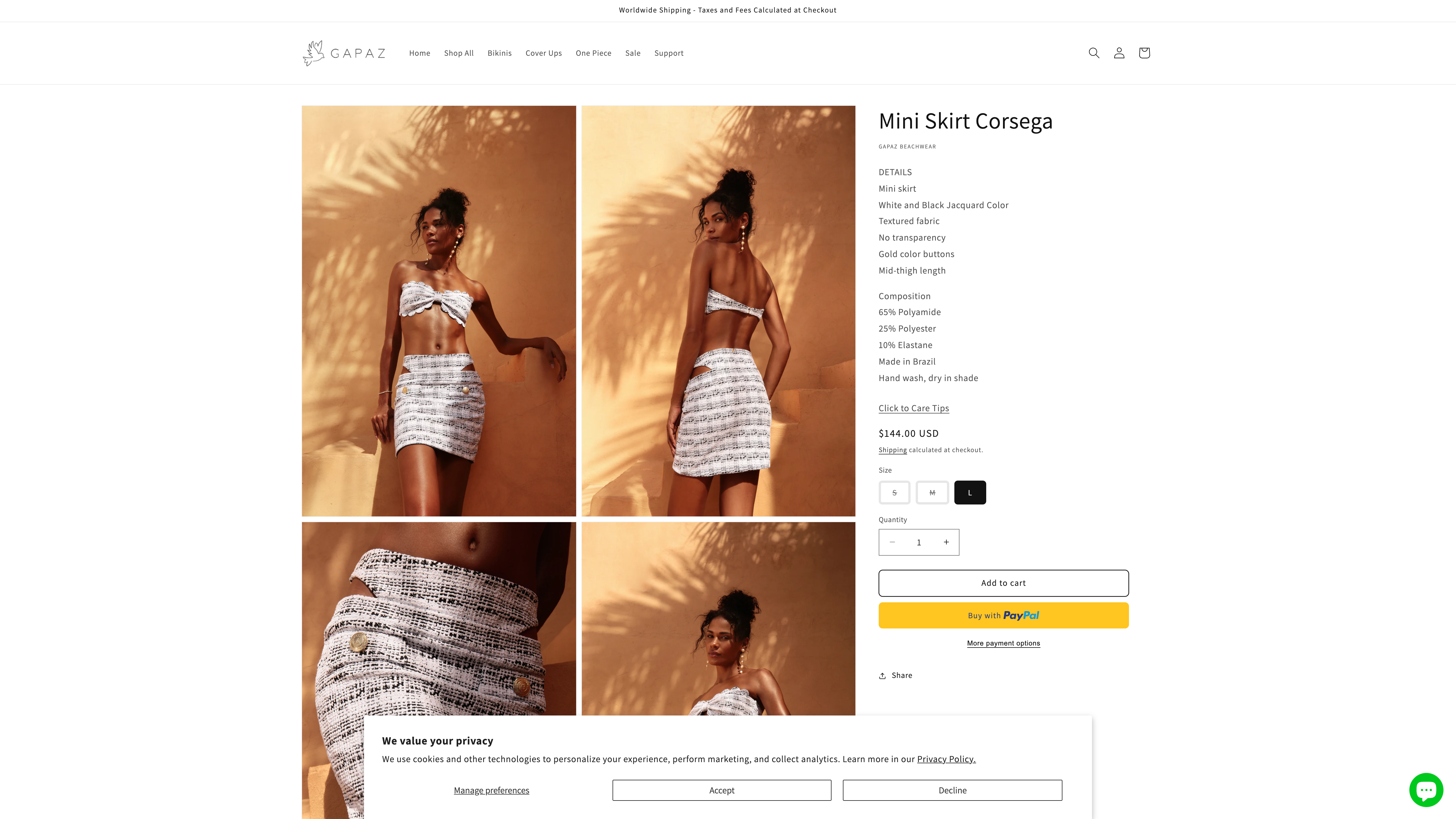 Gapaz Beachwear screenshot 3