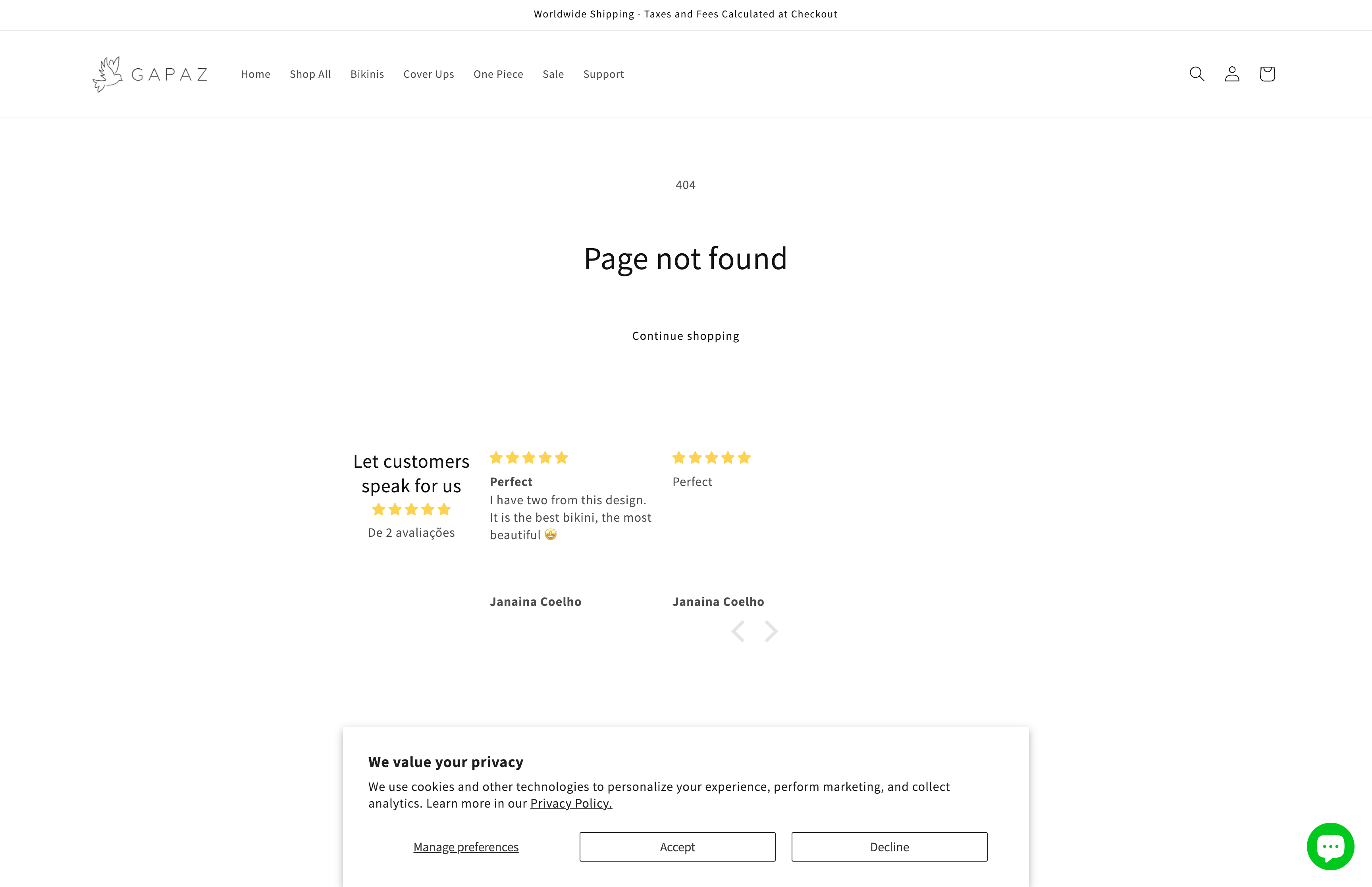 Gapaz Beachwear screenshot 4