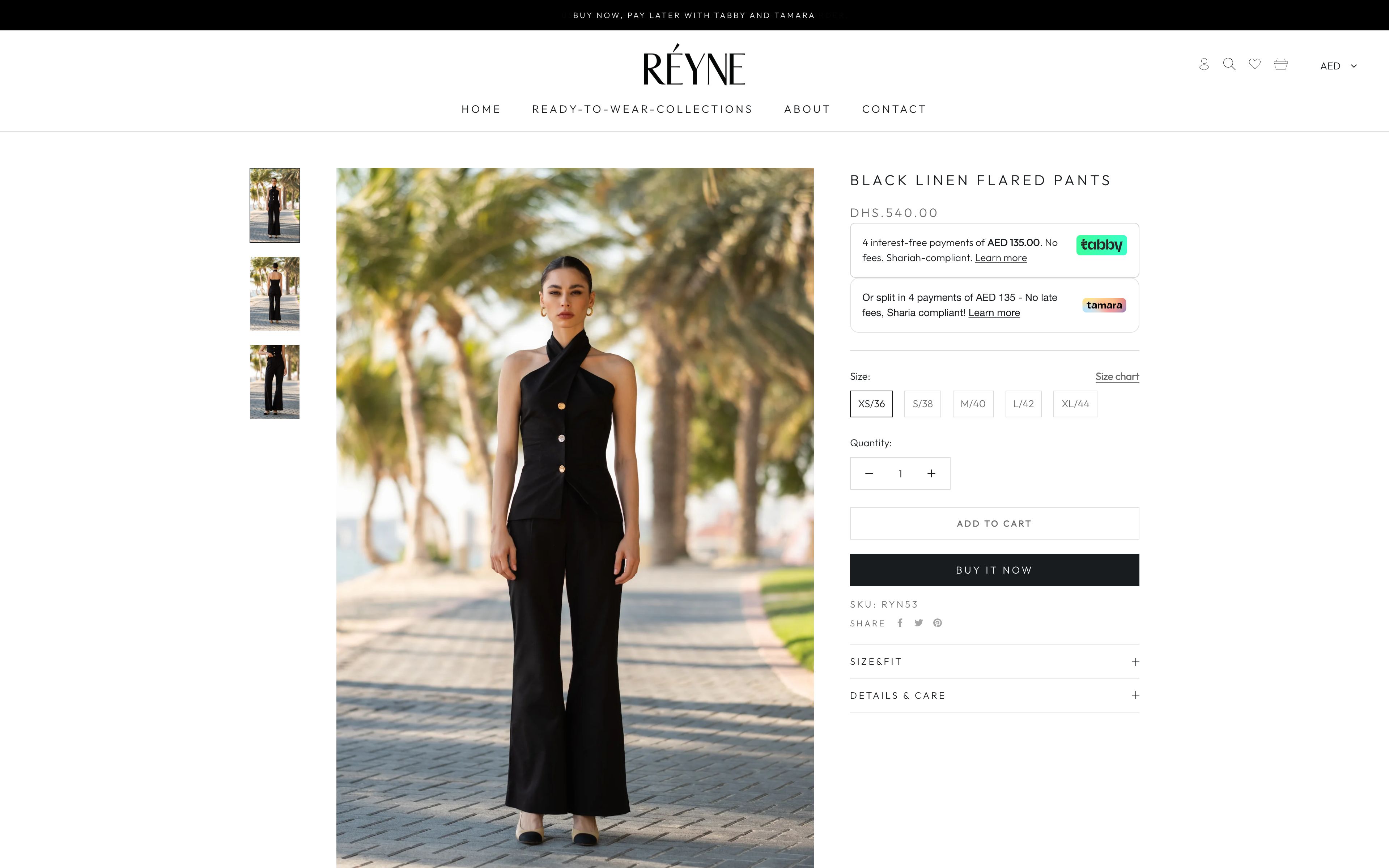 Clothing and Fashion Shopify Store screenshot 3