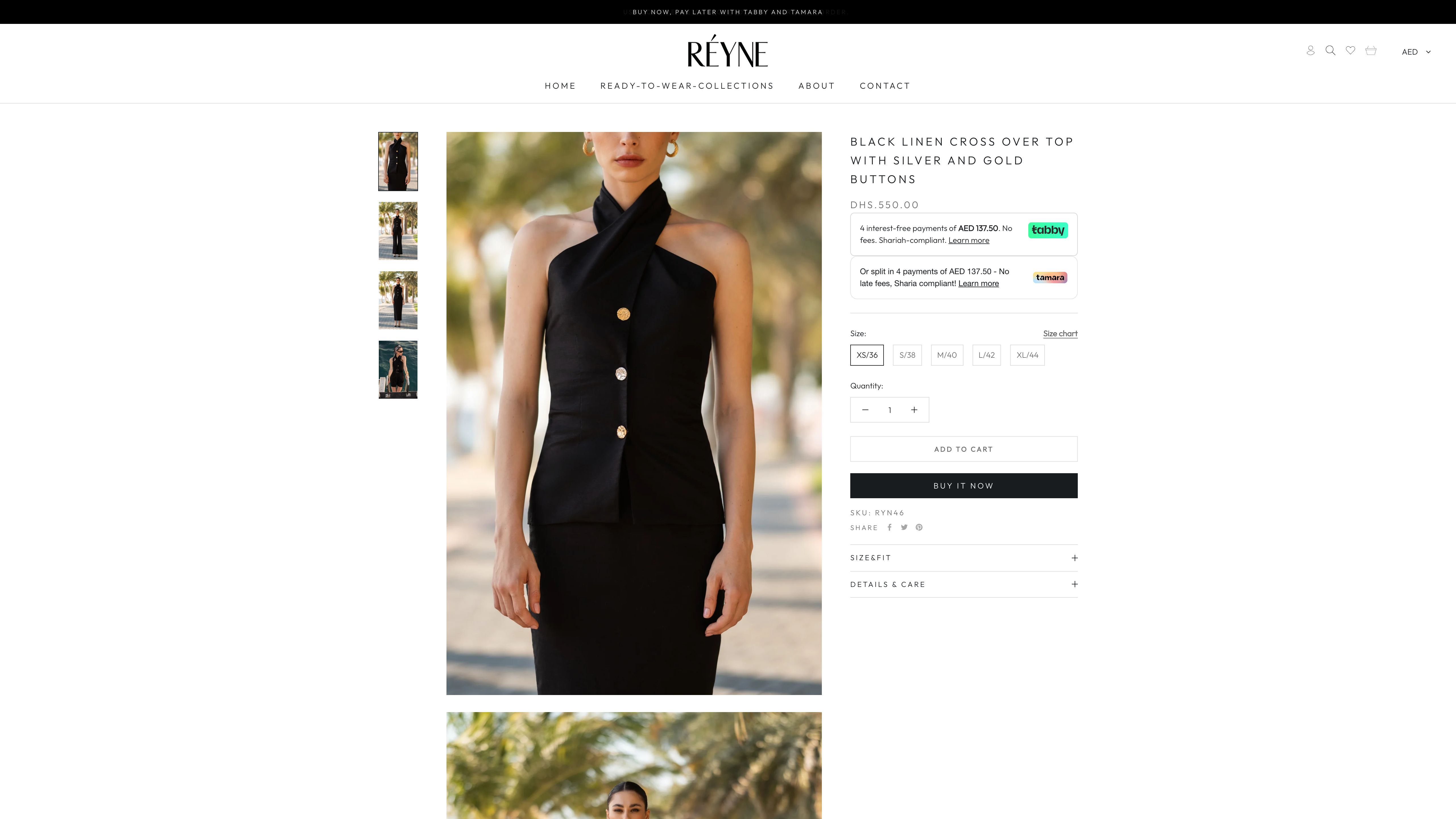 Clothing and Fashion Shopify Store screenshot 4