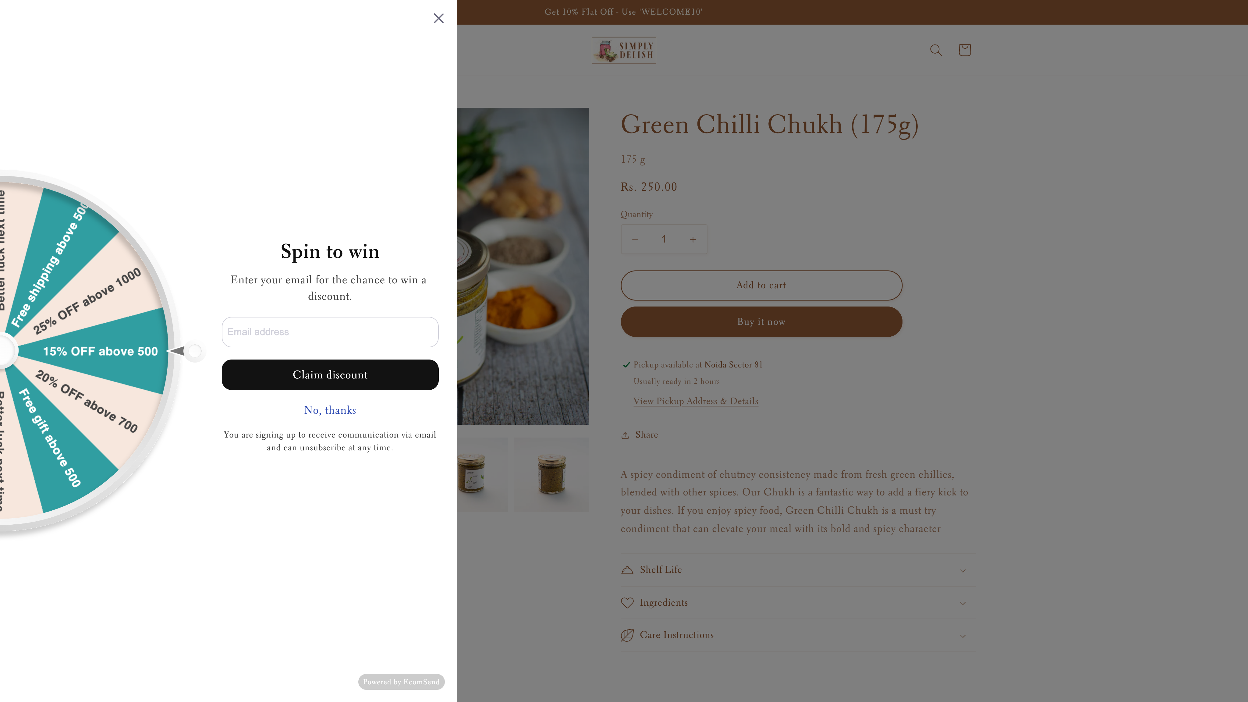 Digital Marketing + Website for Simple Delish screenshot 5