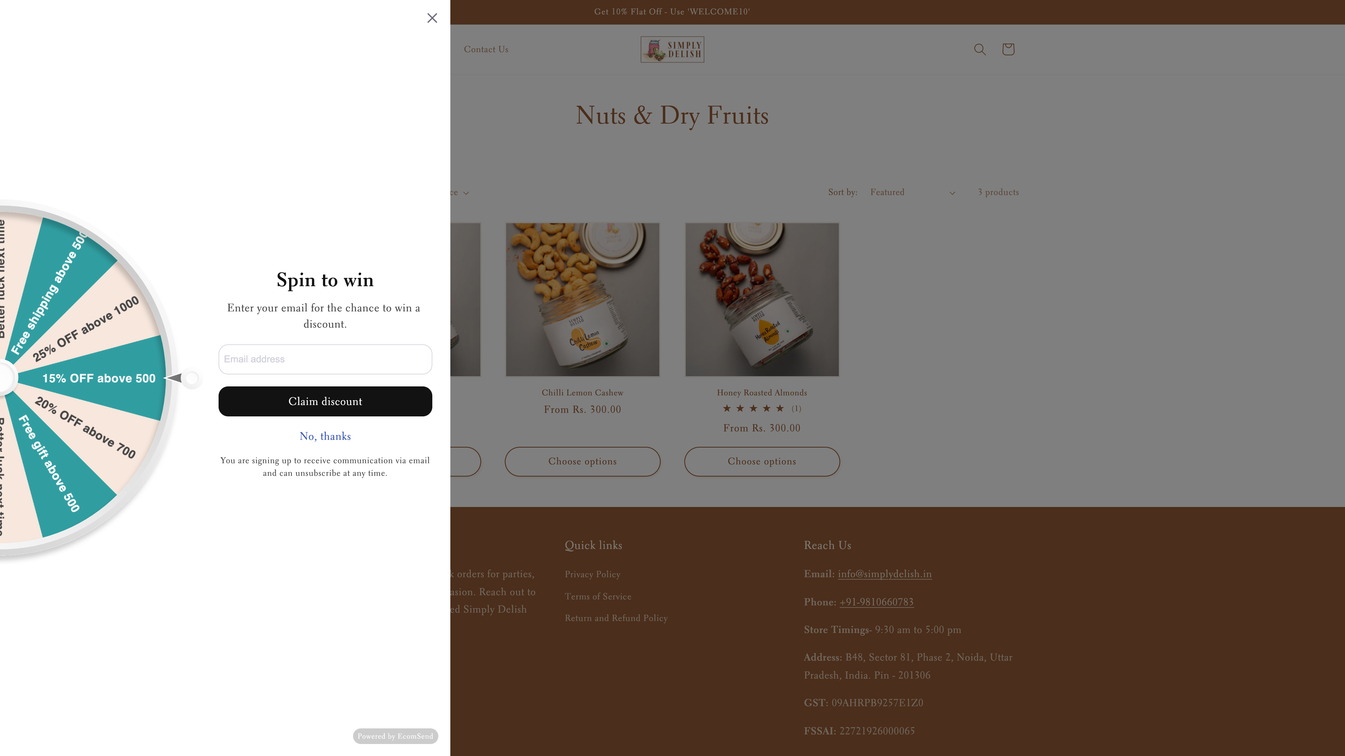 Digital Marketing + Website for Simple Delish screenshot 3
