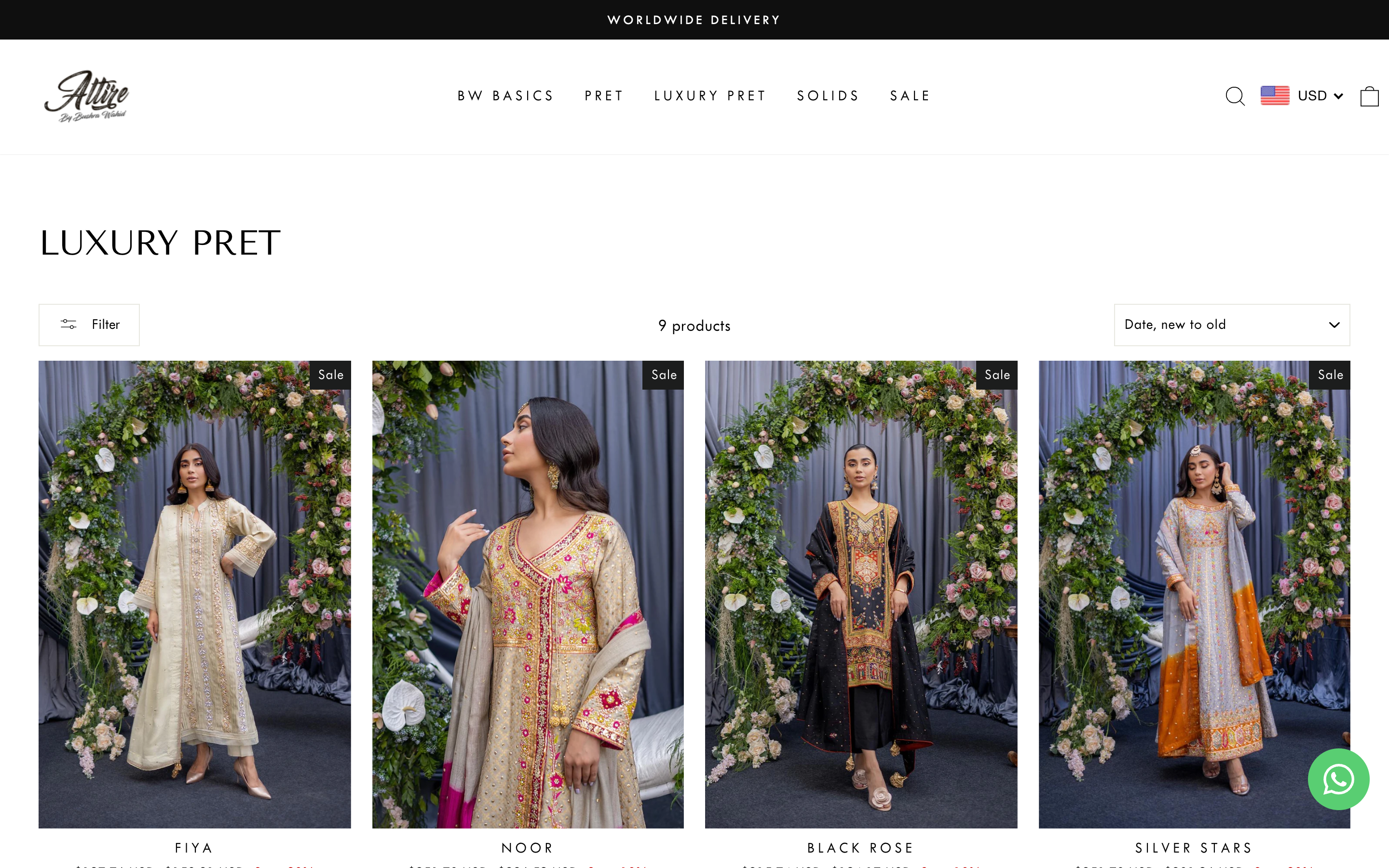 Attire by Bushra Wahid screenshot 3