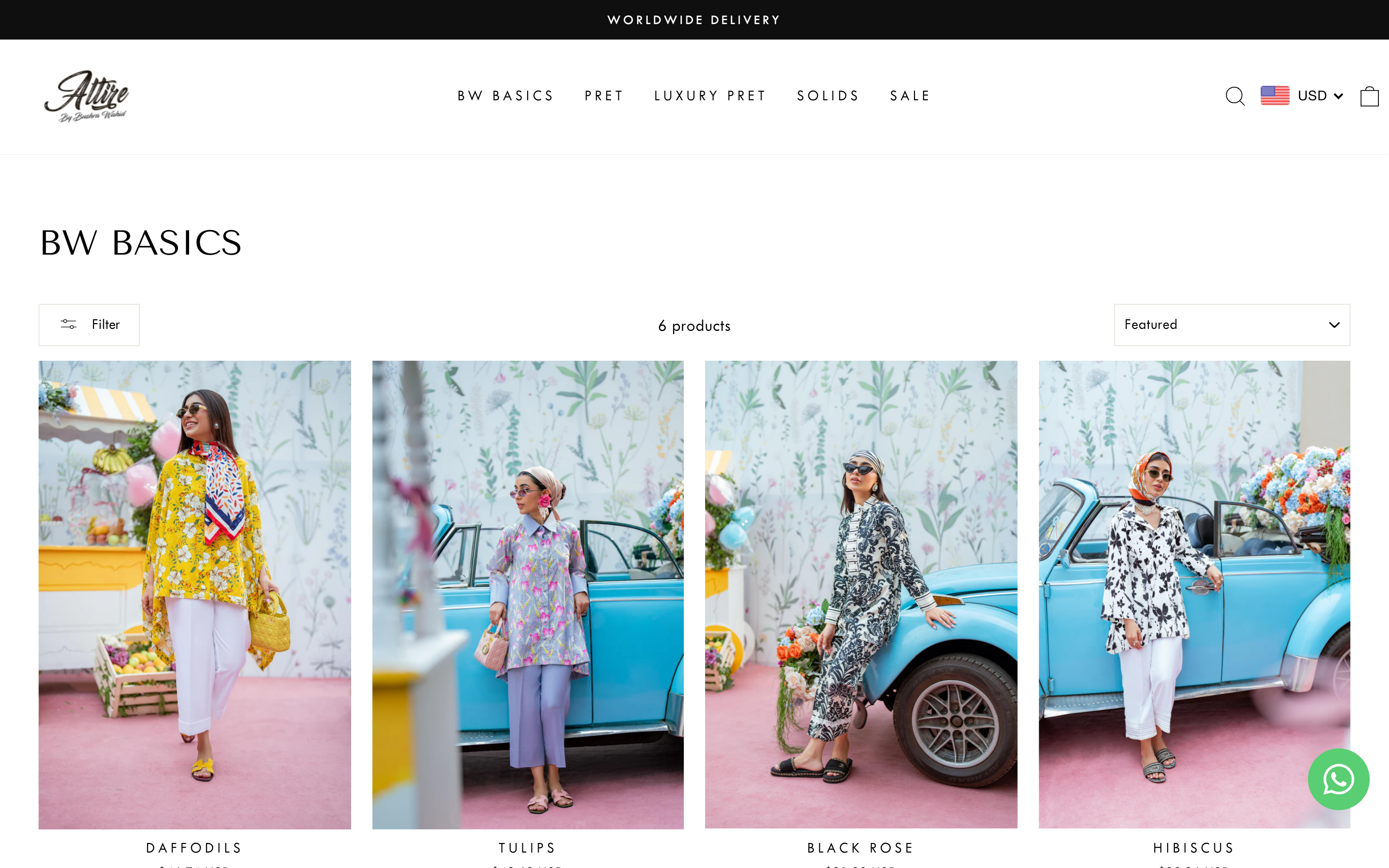 Attire by Bushra Wahid screenshot