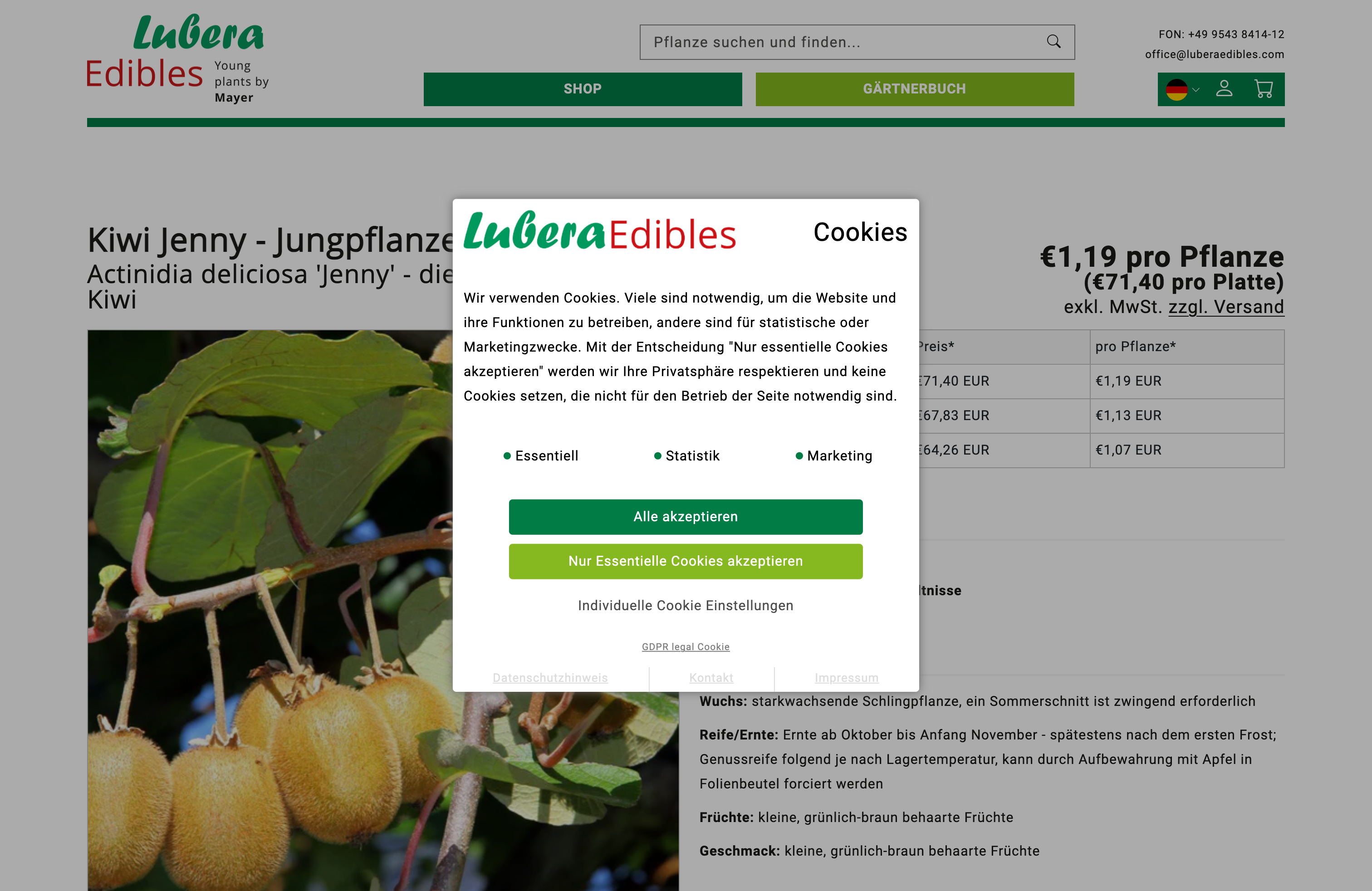 B2B: Komplexe ERP-Schnittstelle - luberaedibles.com screenshot 5