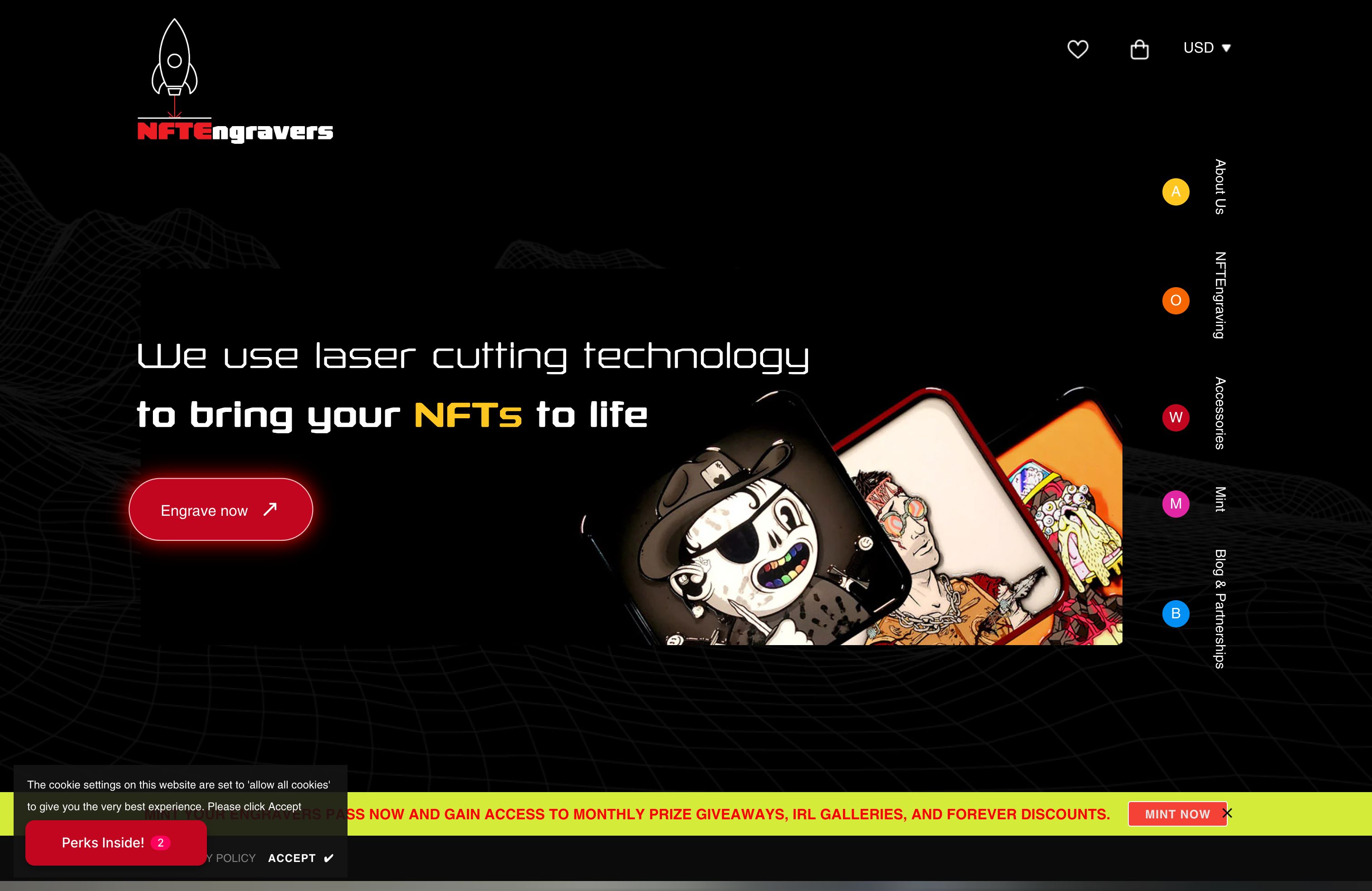 NFT Engravers screenshot 2
