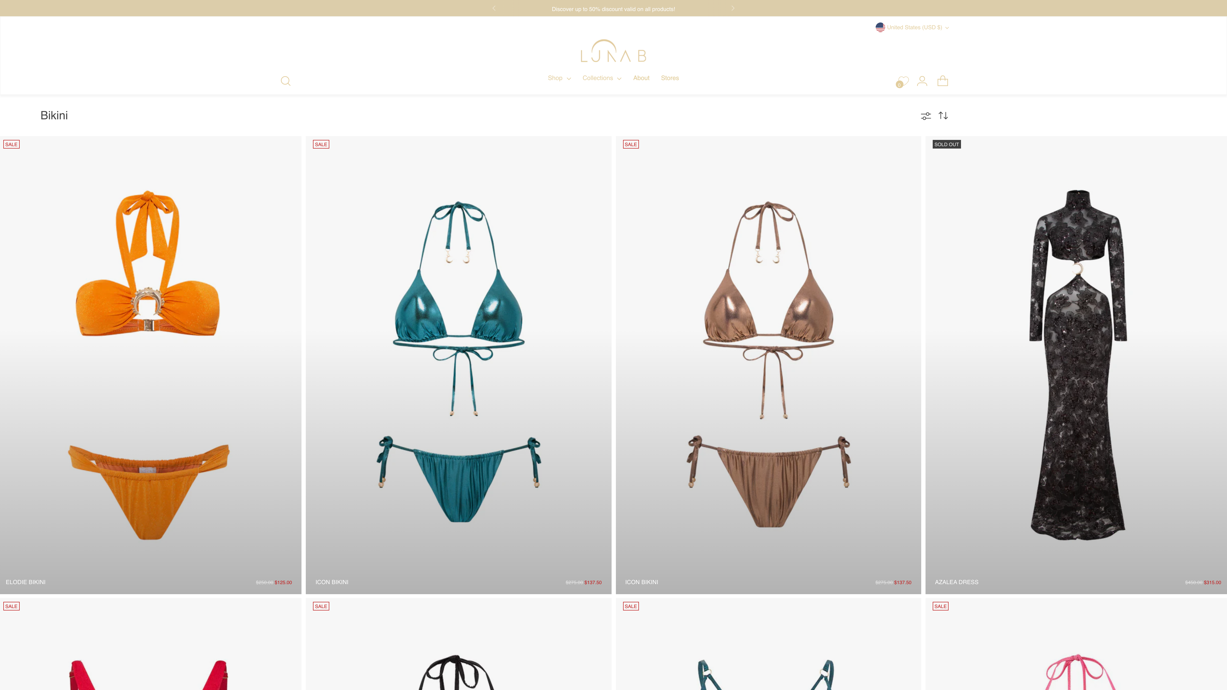 Tailored Shopify Solutions for Luna B: A Premier Resort Wear Fashion Brand