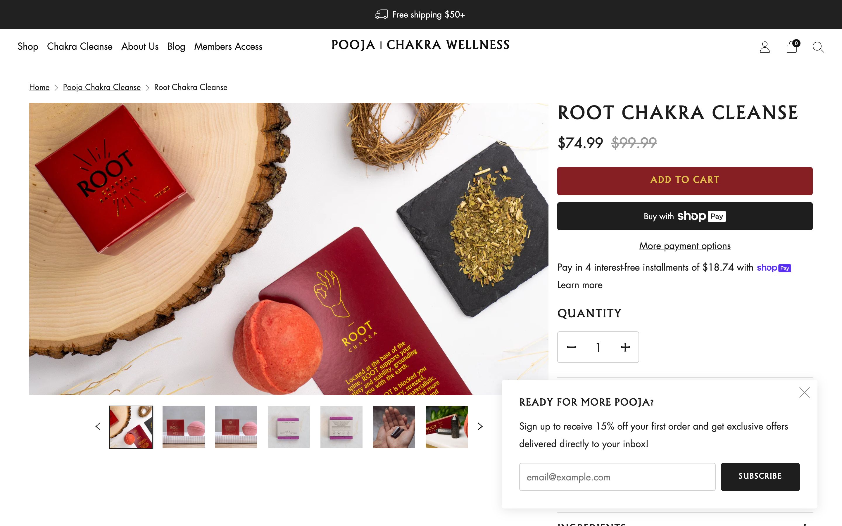 Pooja | Chakra Wellness screenshot 3