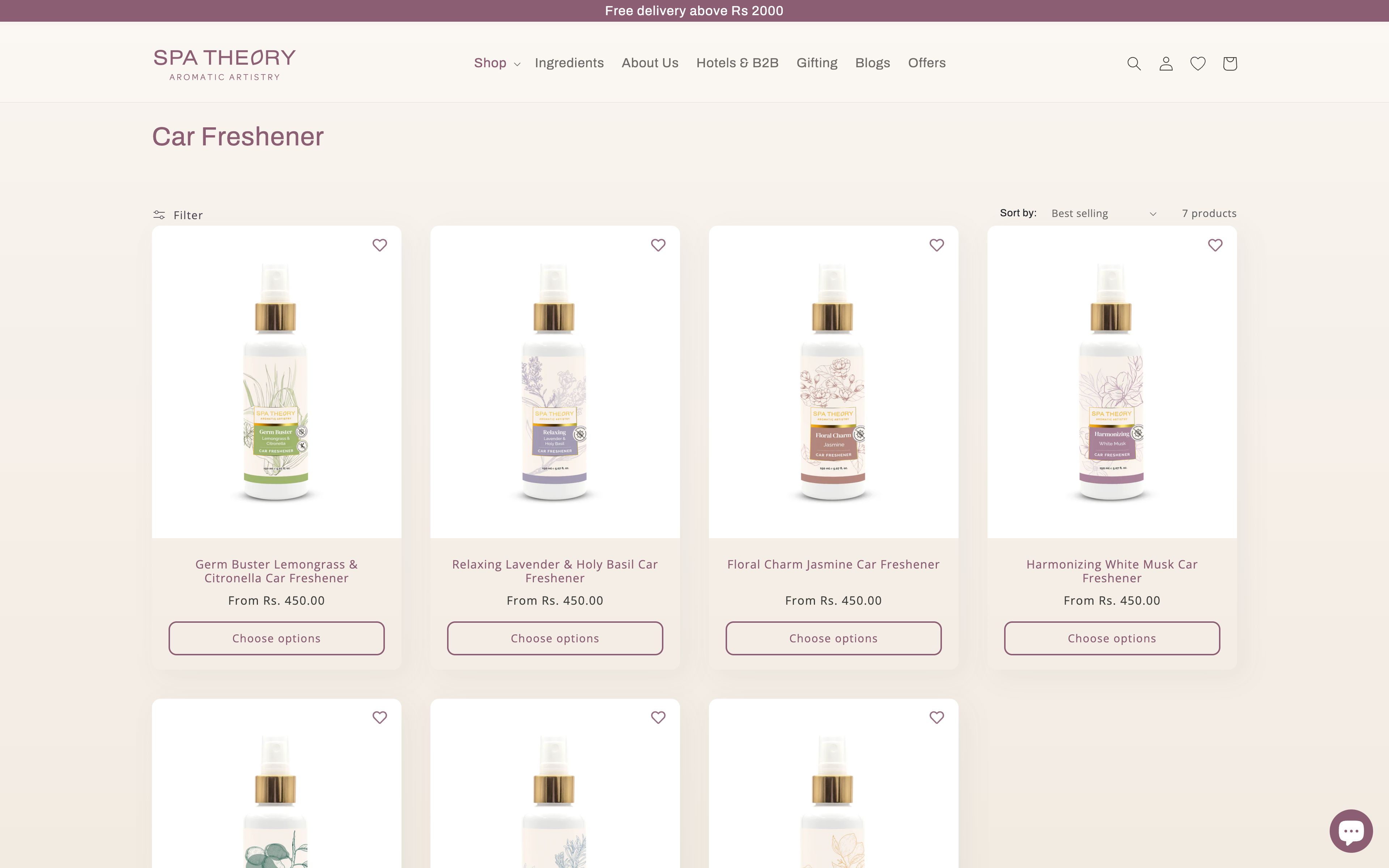 Spa Theory - Home Fragrances screenshot 2