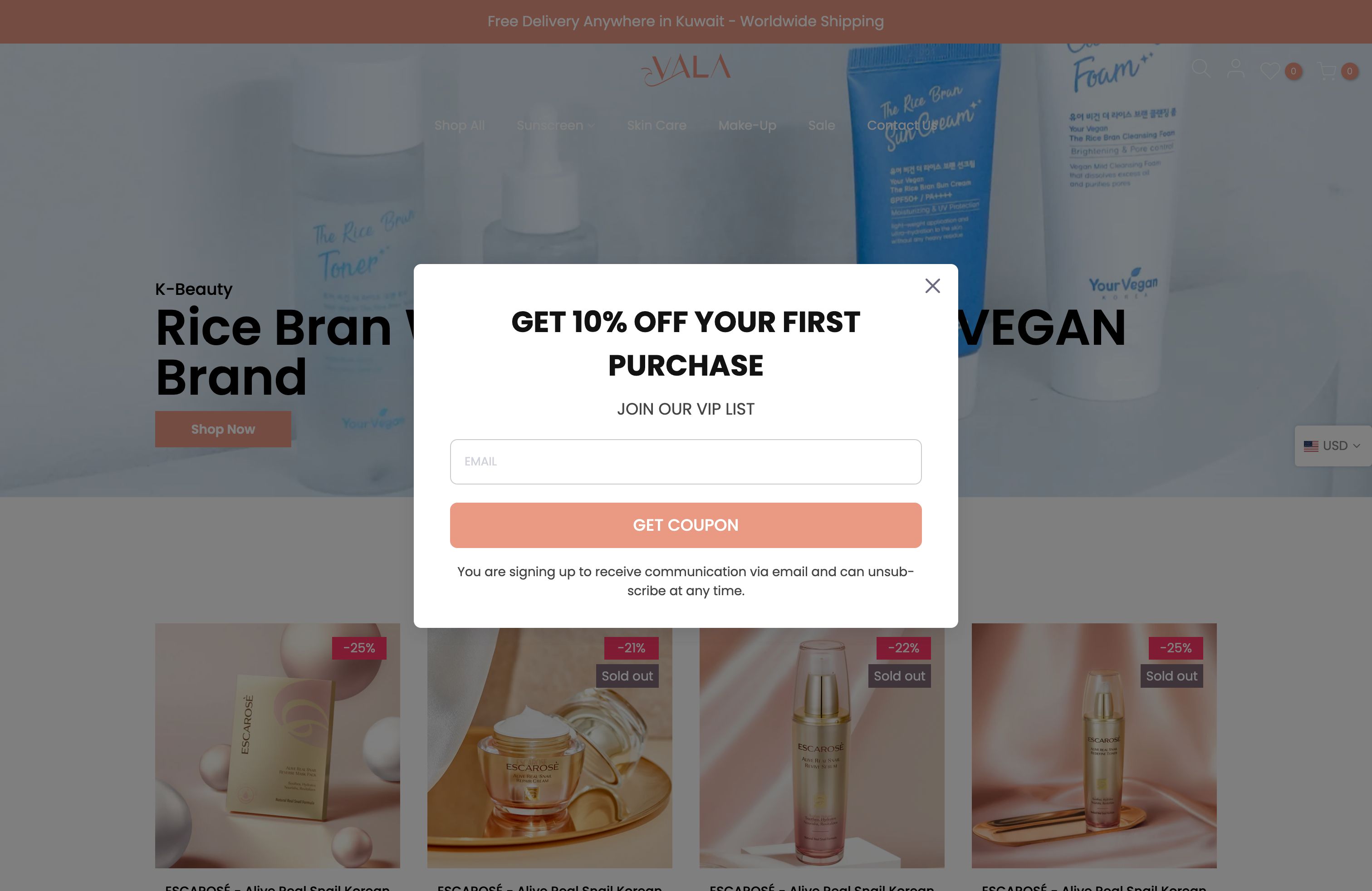 Vala - Korean Skin Care screenshot 7