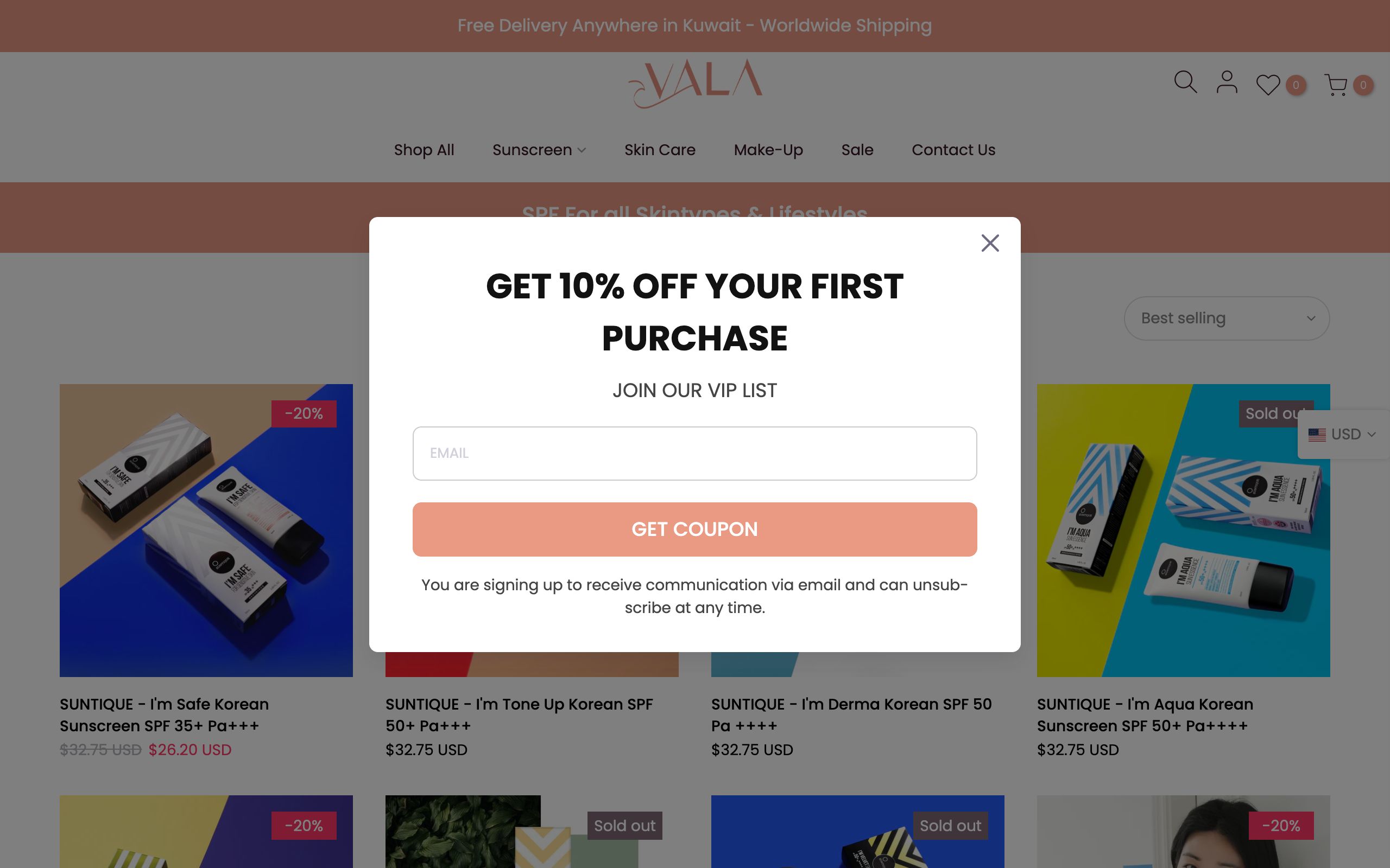 Vala - Korean Skin Care screenshot 3