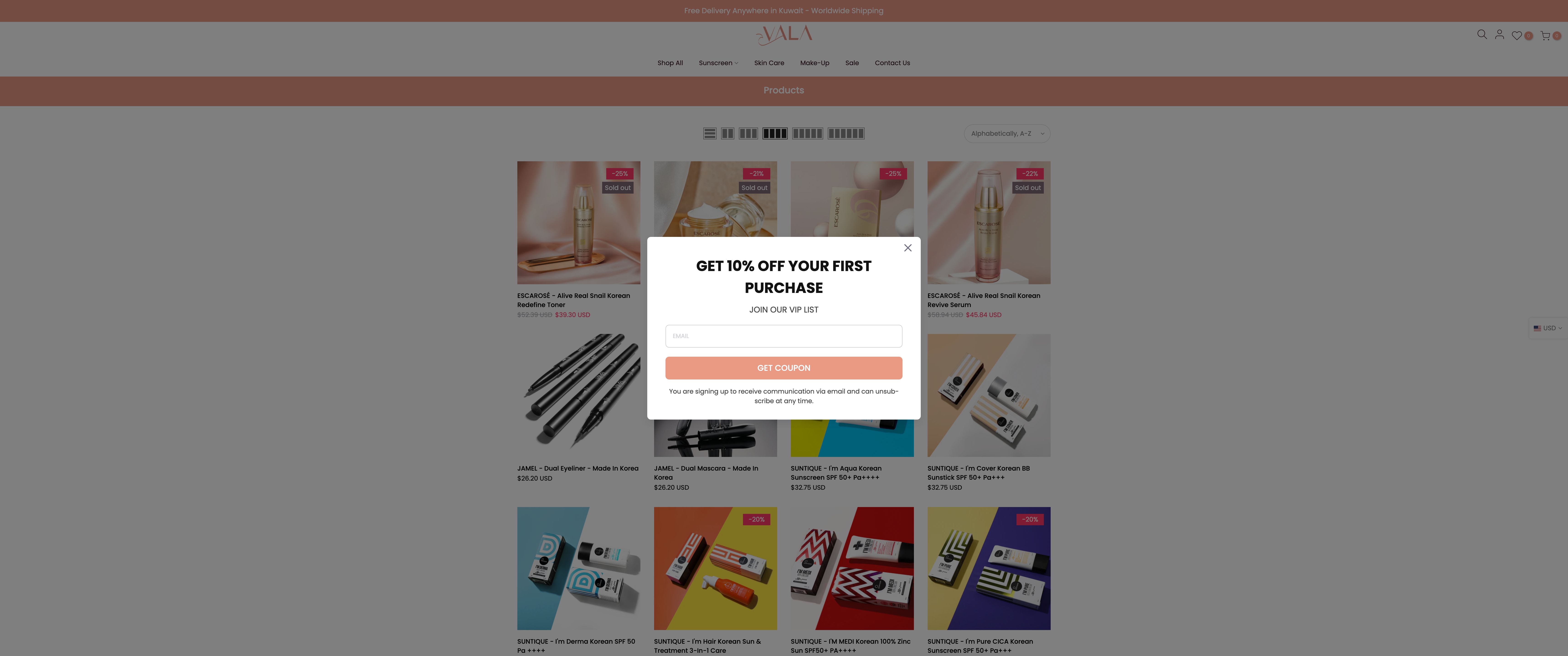 Vala - Korean Skin Care screenshot 2