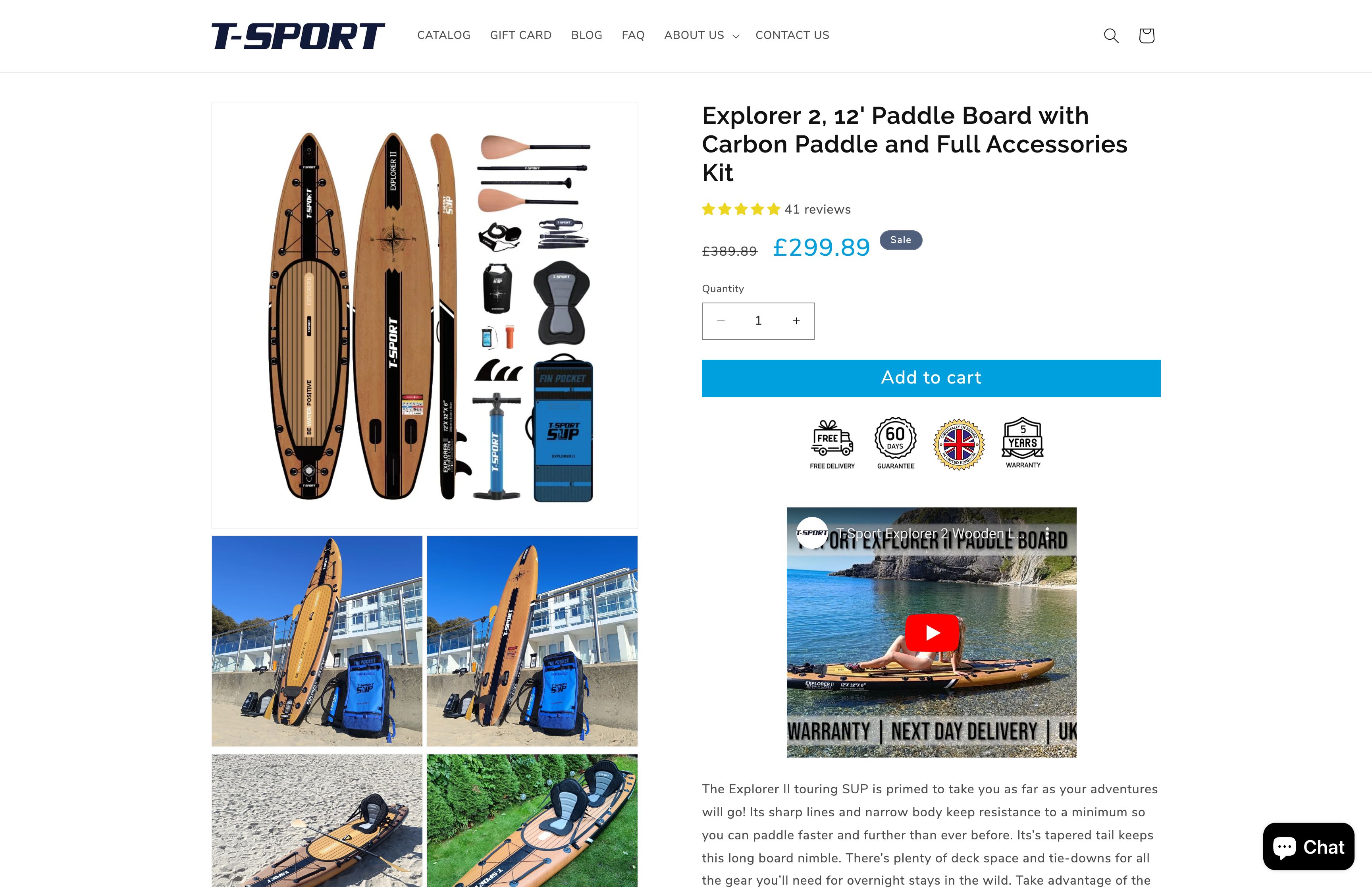 TSport SUP screenshot 4