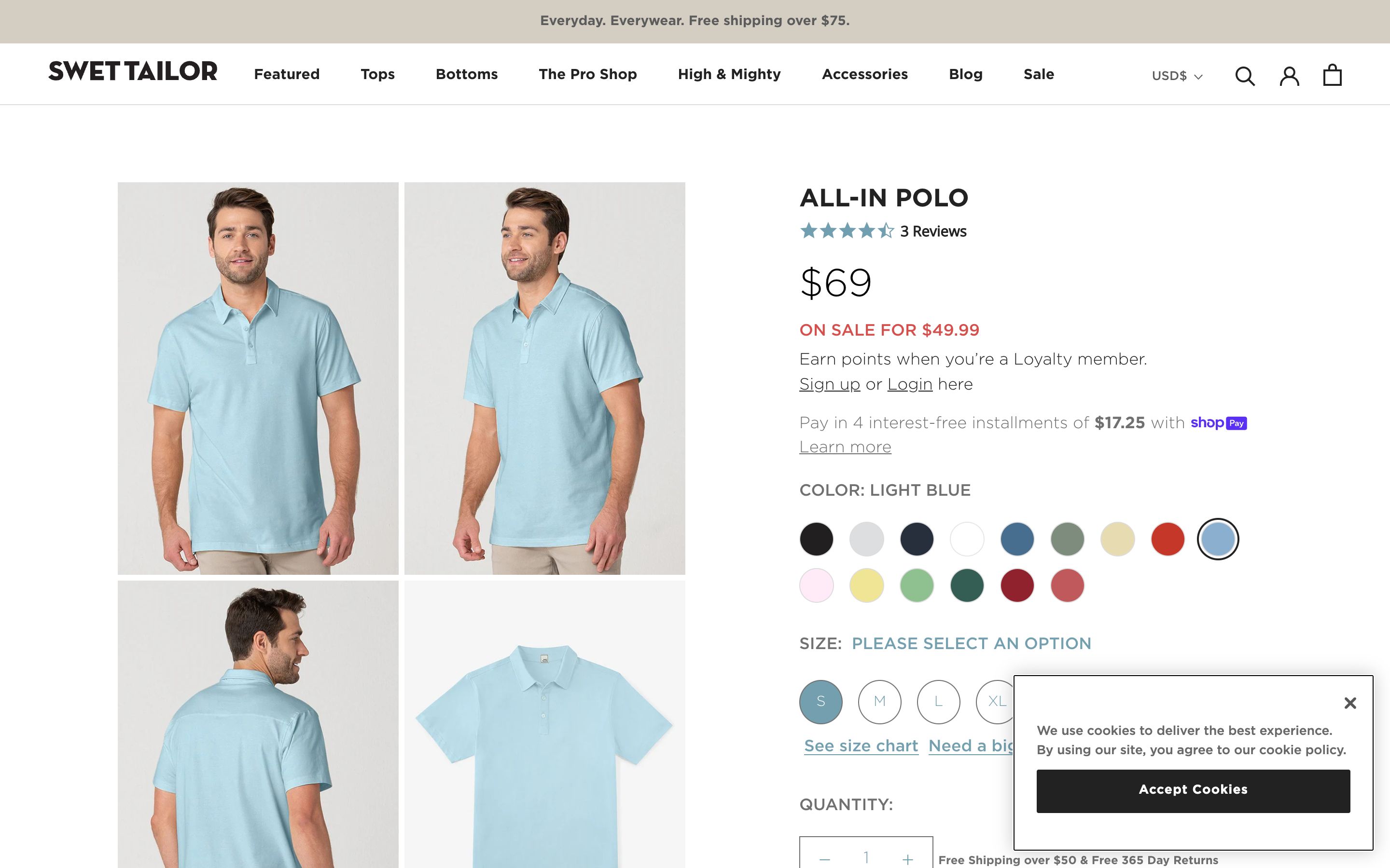 Swet Tailor screenshot 3