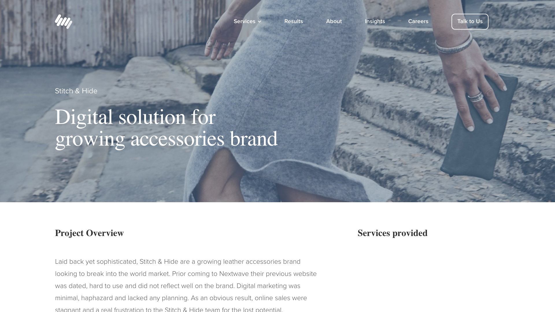 Stitch & Hide storefront & marketing