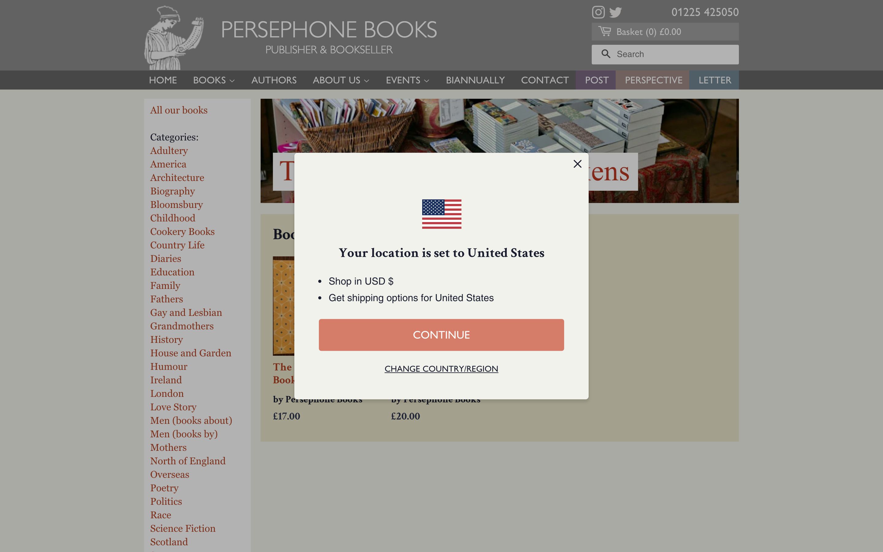 Persephone Books - New Site Build & Magento Migration screenshot 3