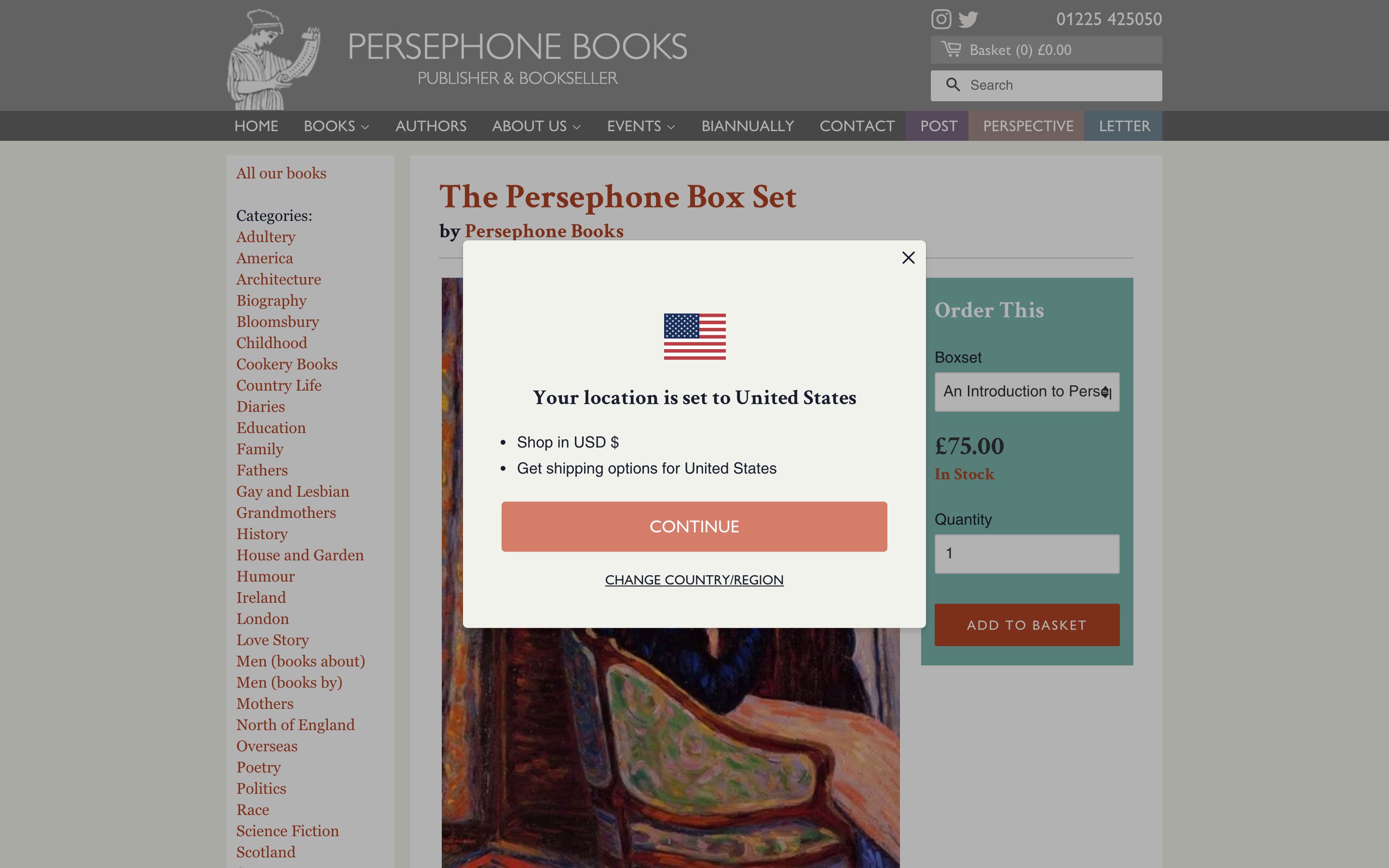 Persephone Books - New Site Build & Magento Migration screenshot 6