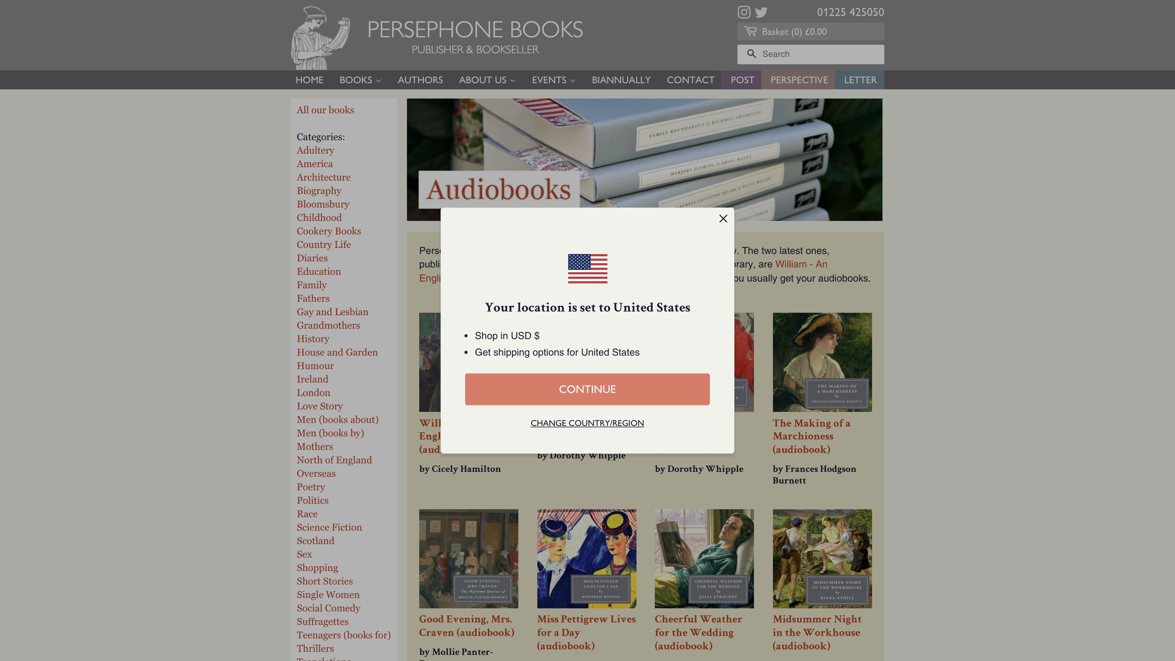 Persephone Books - New Site Build & Magento Migration screenshot 7