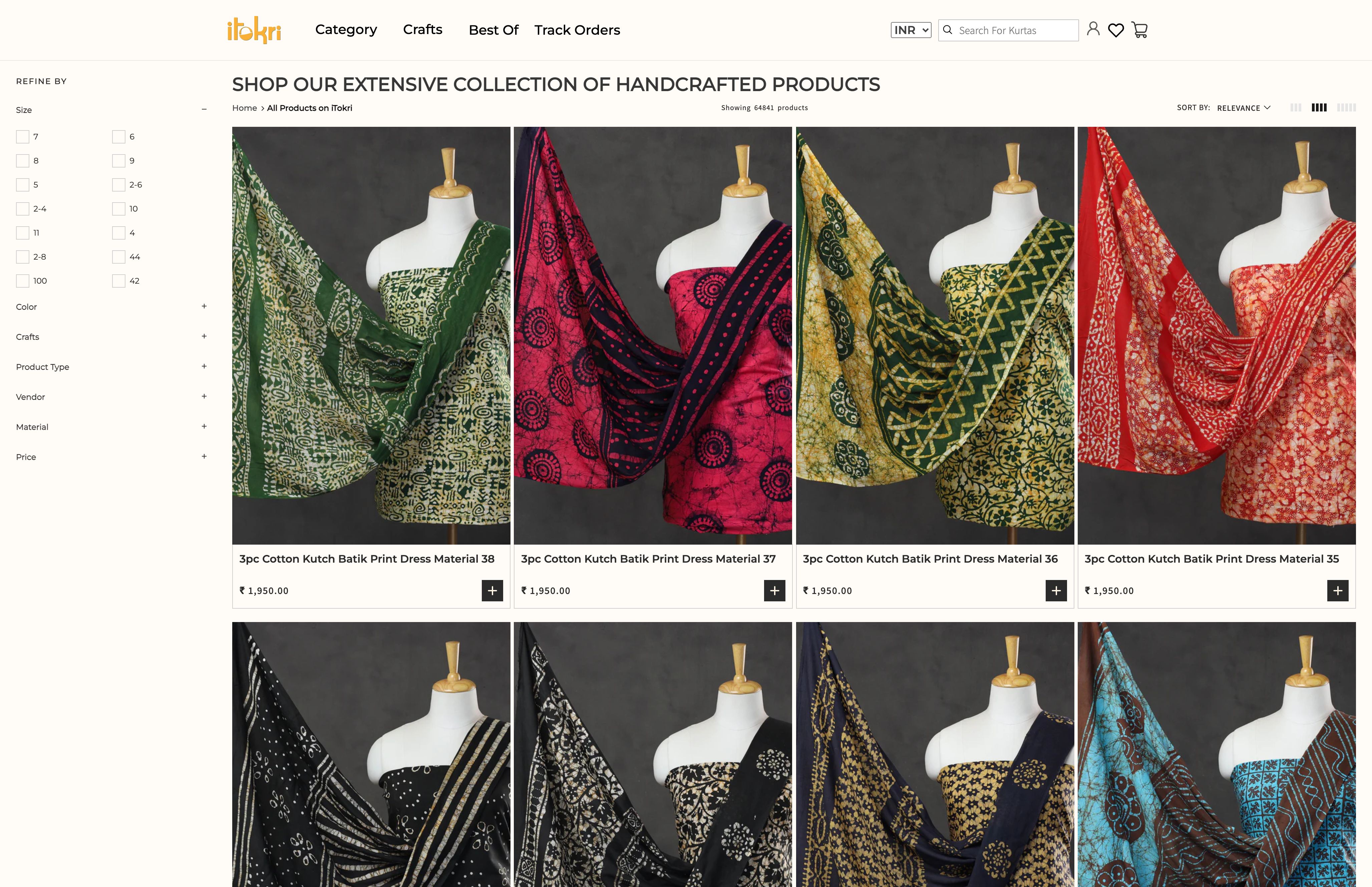 iTokri: Indian Handloom and Hand-Crafted Products screenshot 3