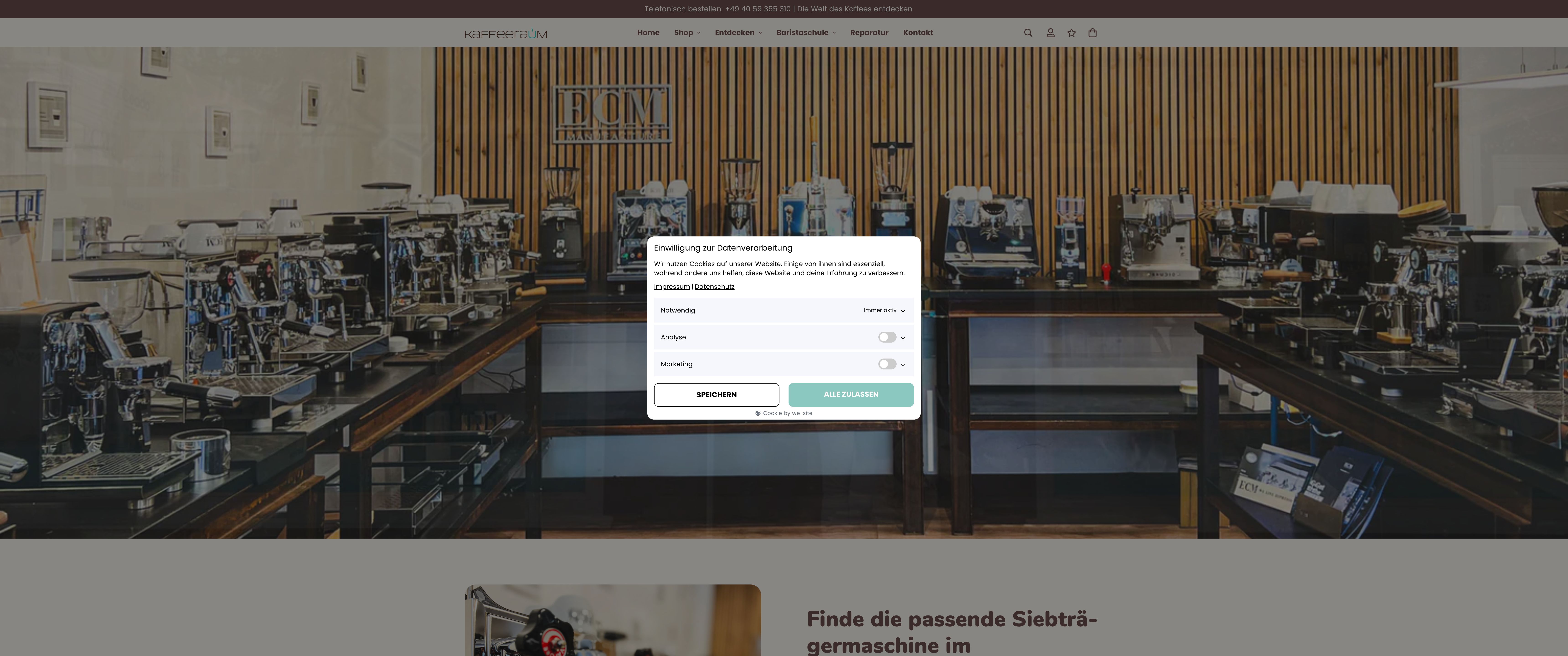 Shopify Migration von Shopware für KAFFEERAUM screenshot 6