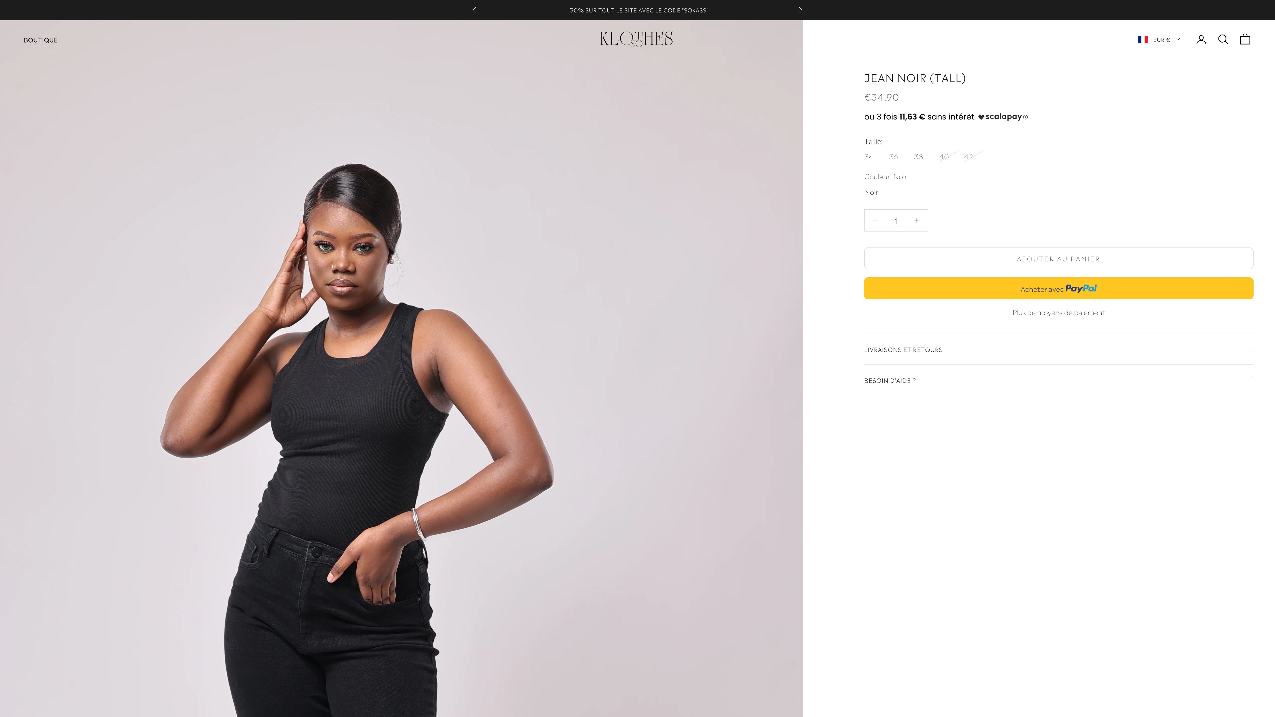 My work with SOKLOTHES screenshot 6