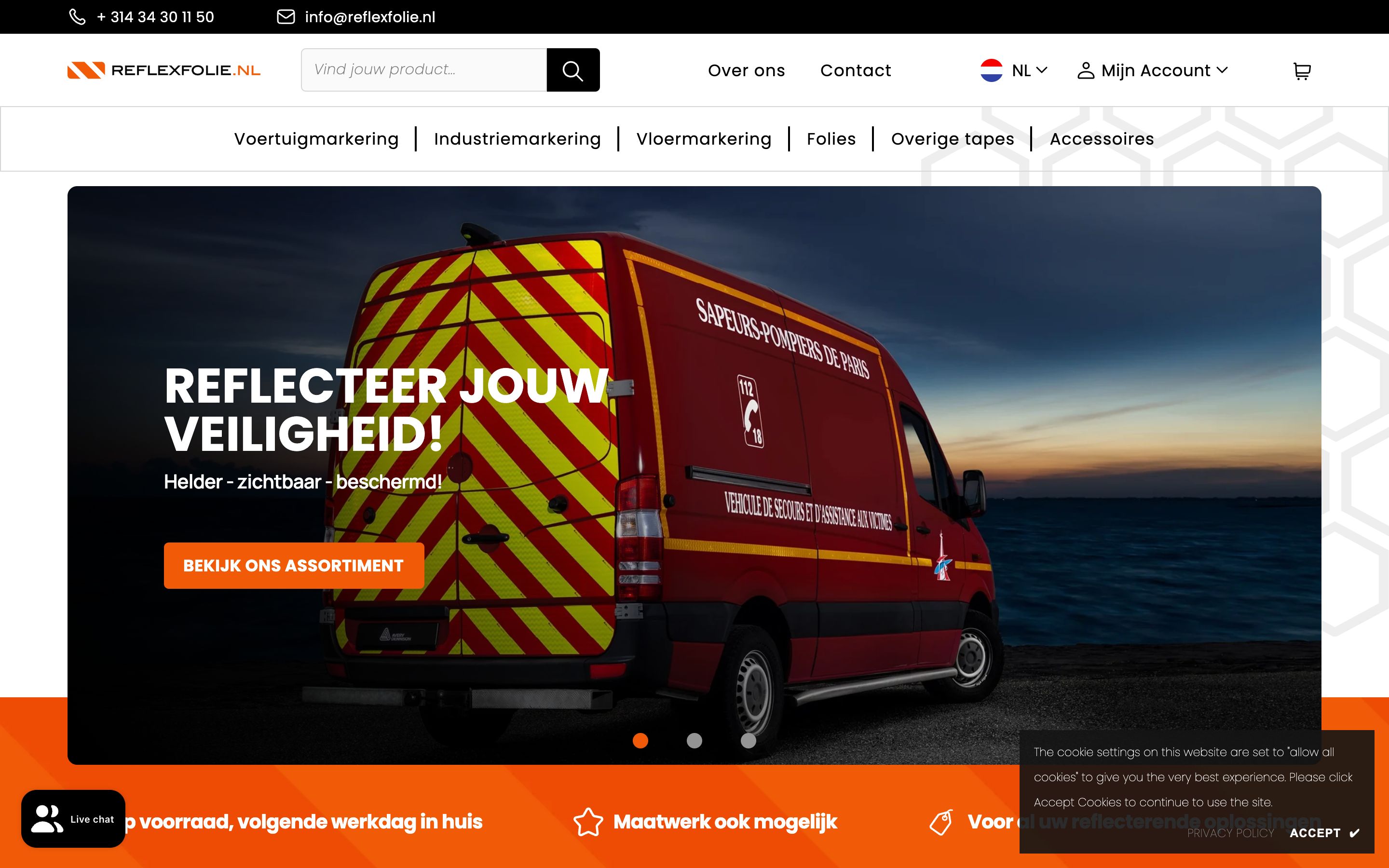 Reflexfolie screenshot 5