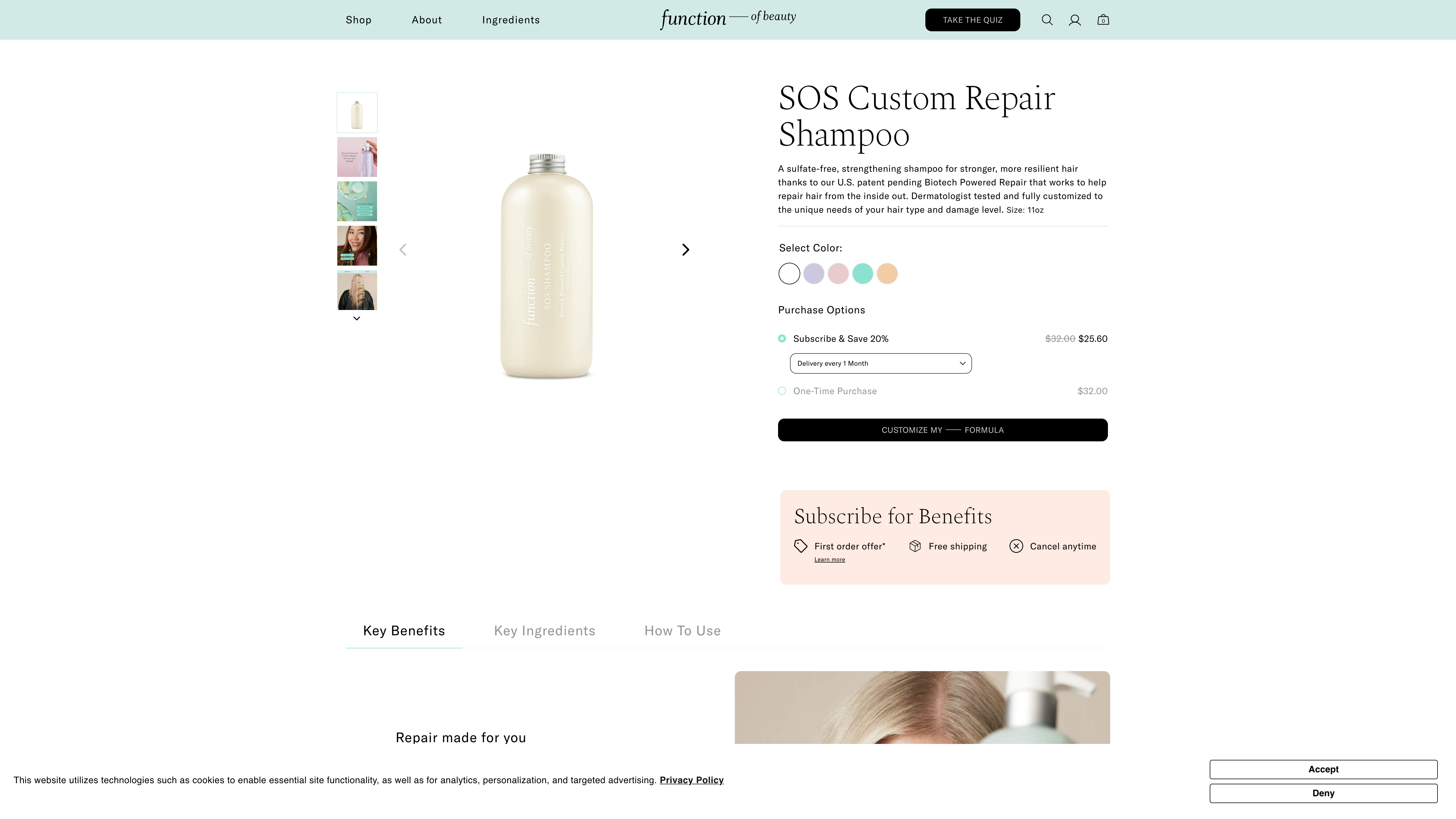 Function of Beauty screenshot 5