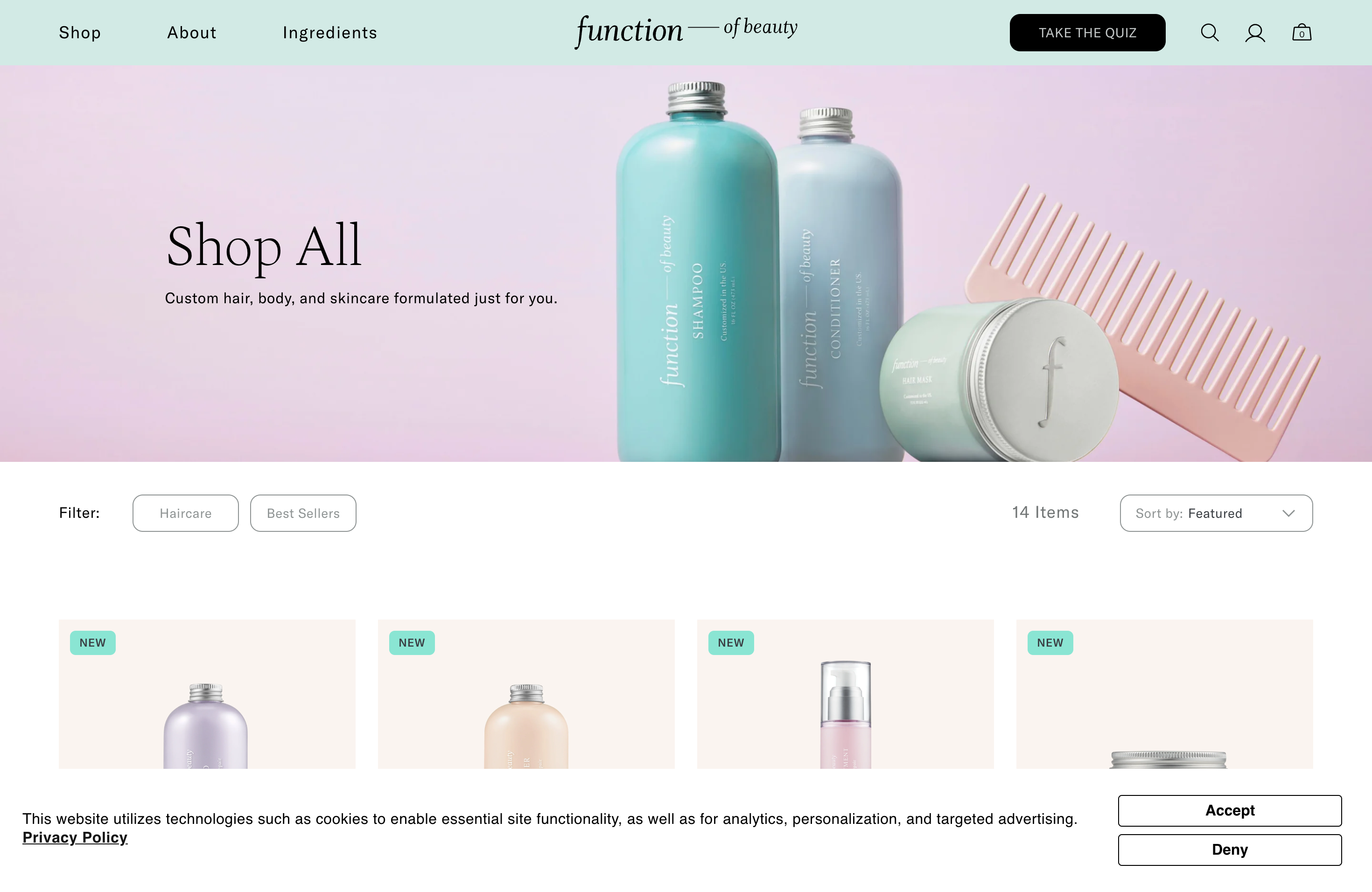 Function of Beauty screenshot