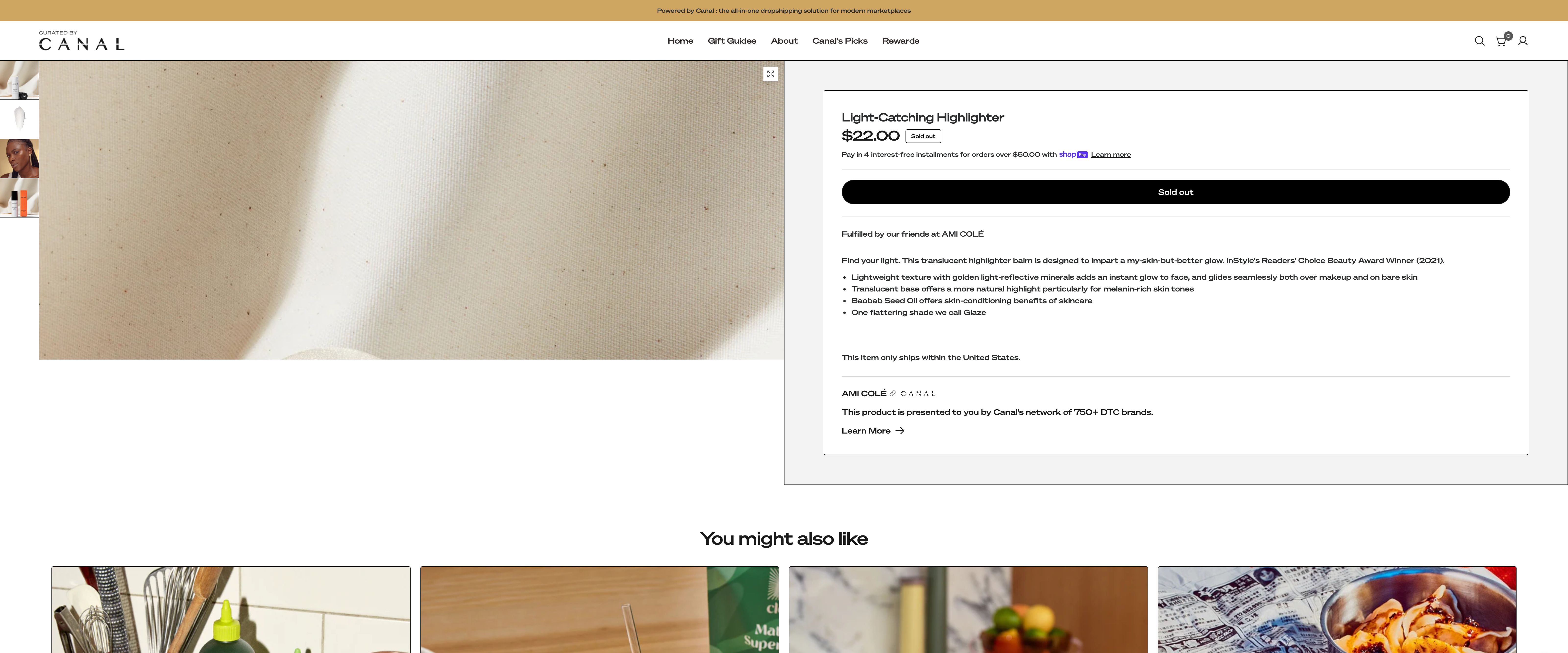 Canal - Shopify App Demo Store screenshot 6