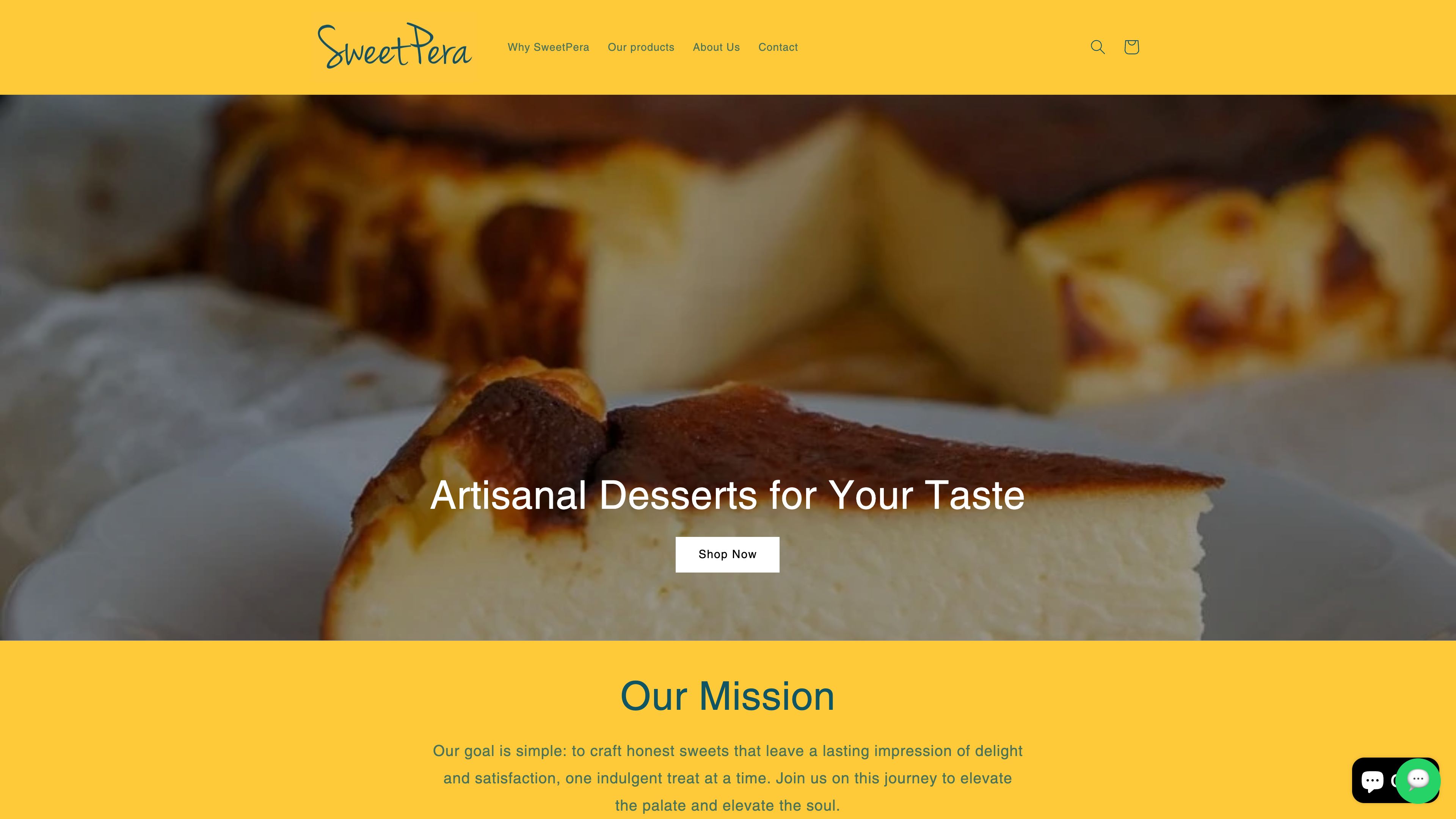 SweatPera | Artisanal Desserts for Your Taste screenshot 5