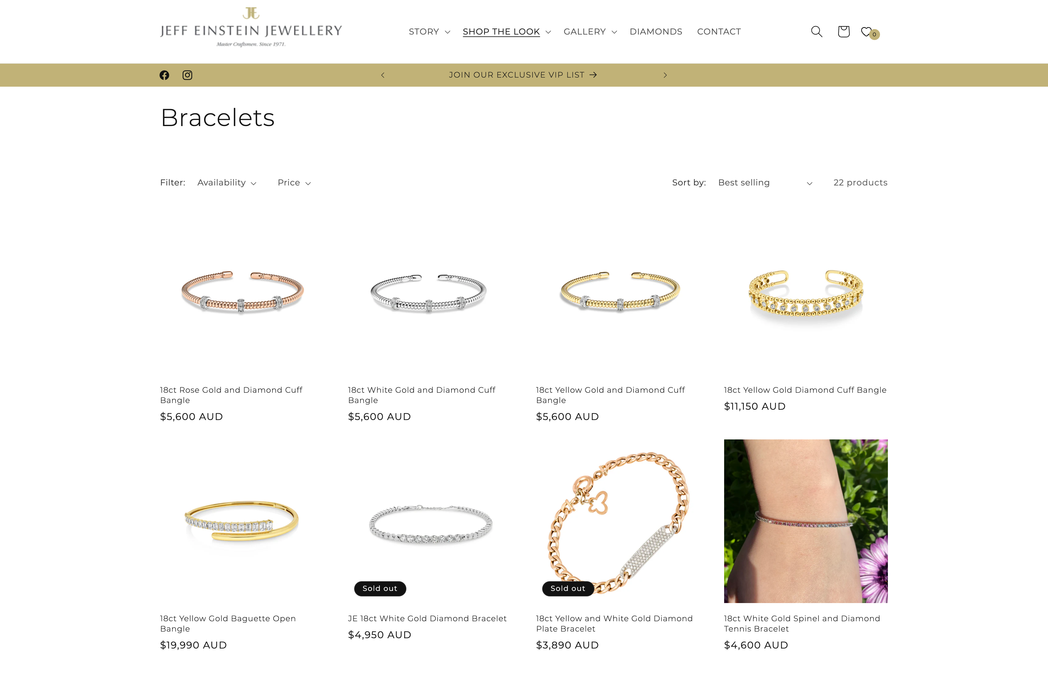 Jeff Einstein Jewellery screenshot 2