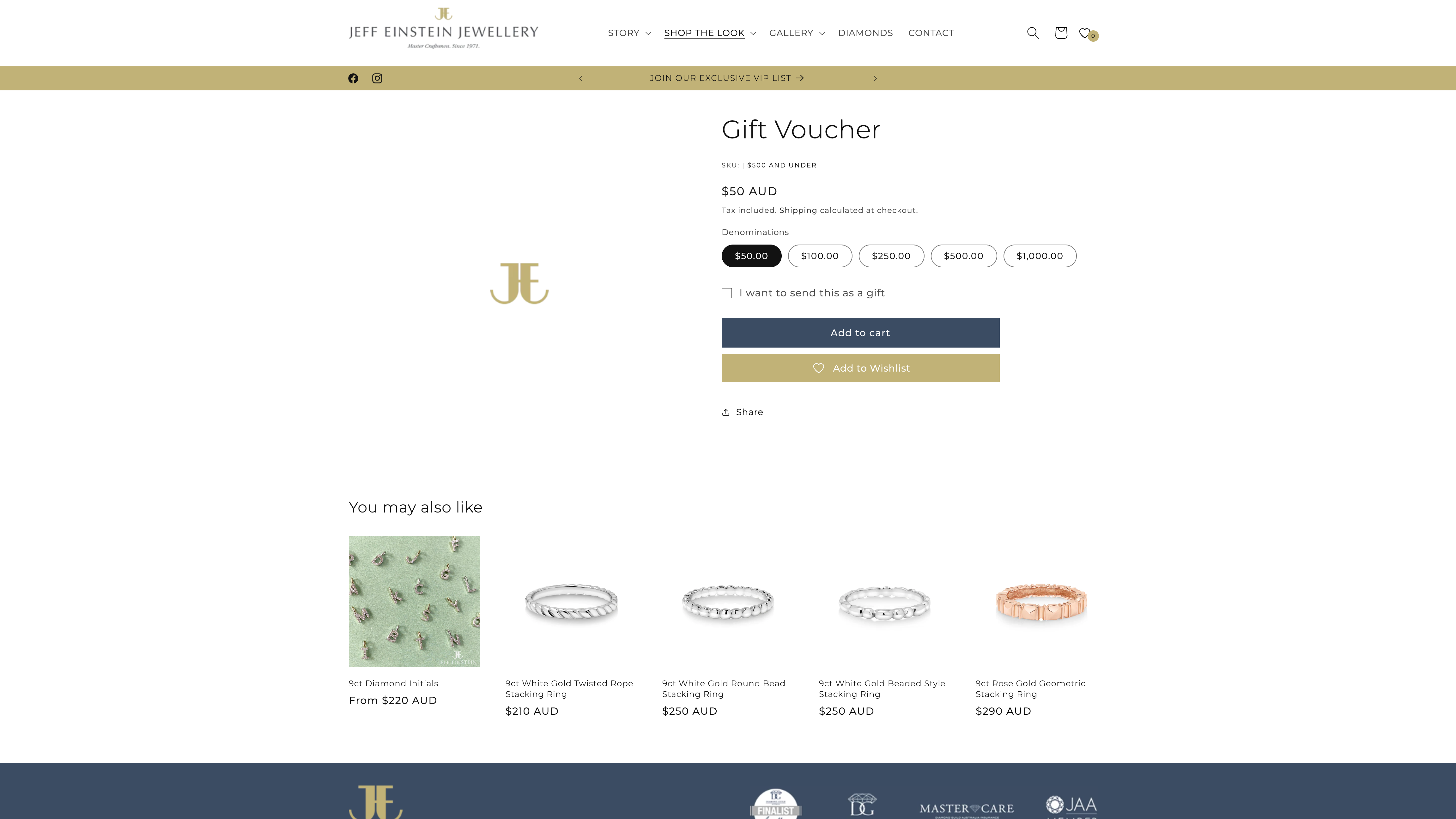 Jeff Einstein Jewellery screenshot 4