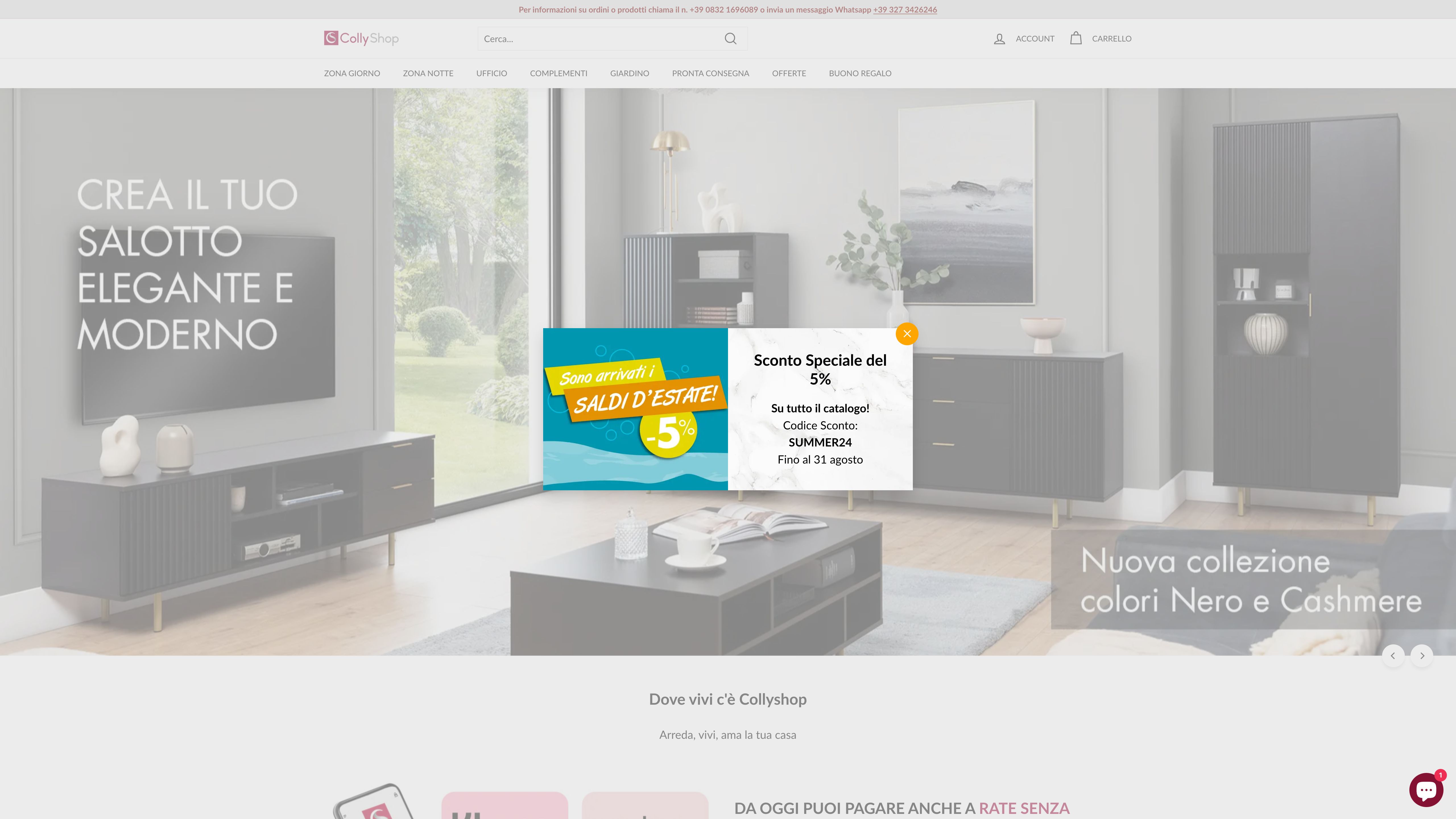 Collyshop screenshot